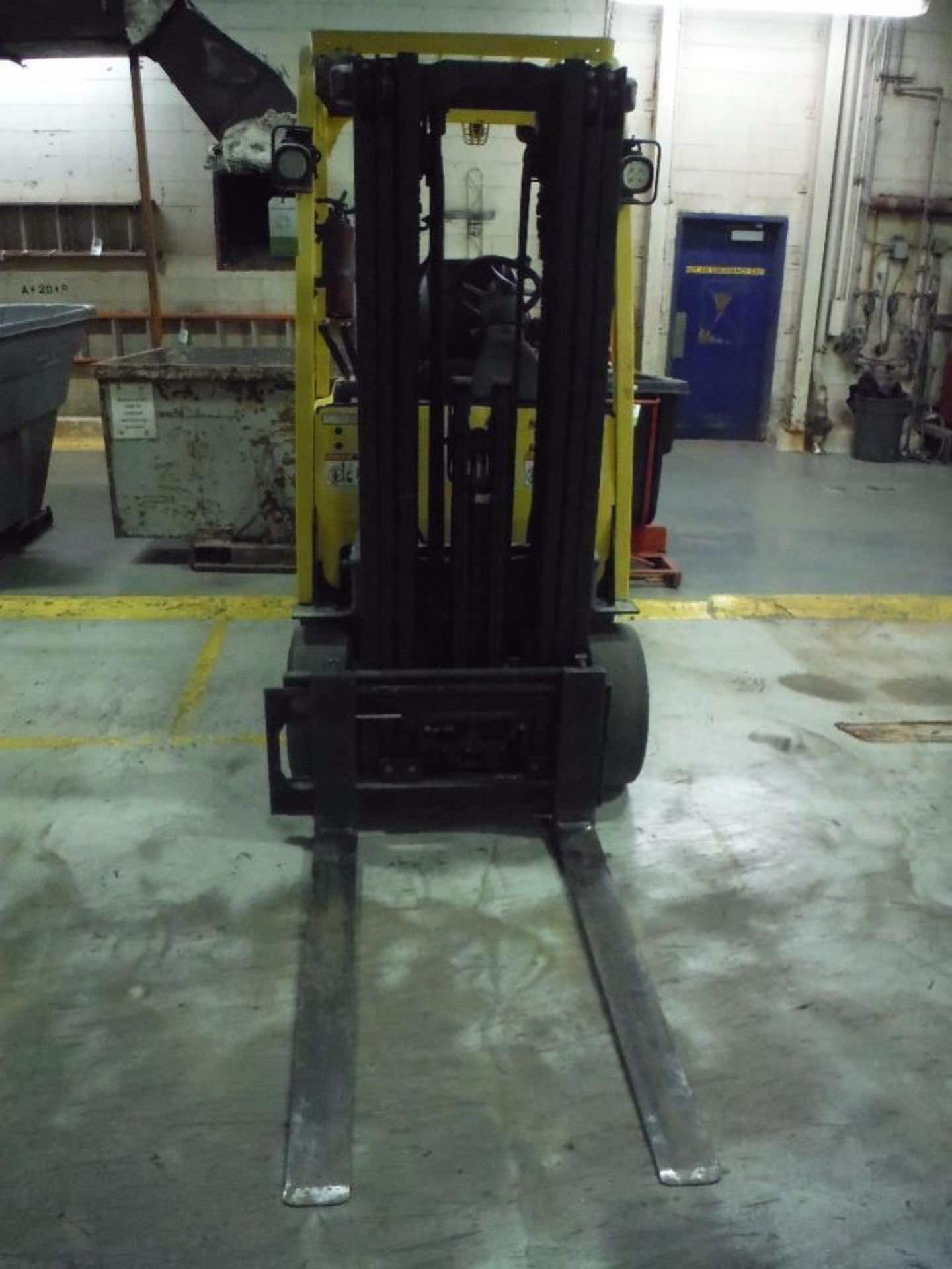 Hyster 48 volt forklift, Model E55XN-33, SN A268N02936H, 2400 lb. capacity, 189 in. lift height, low - Image 2 of 10