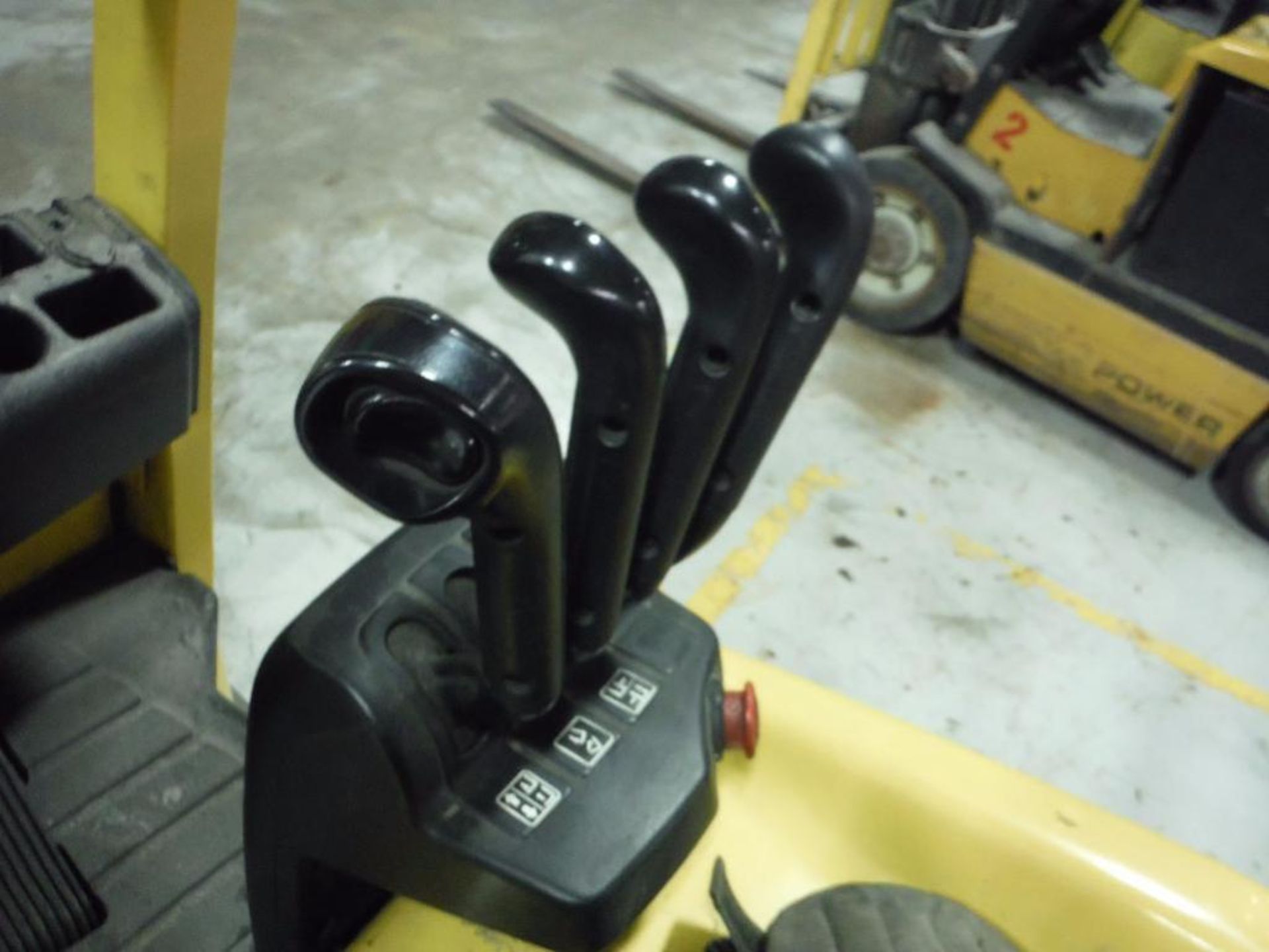 Hyster 48 volt forklift, Model E55XN-33, SN A268N02936H, 2400 lb. capacity, 189 in. lift height, low - Image 7 of 10