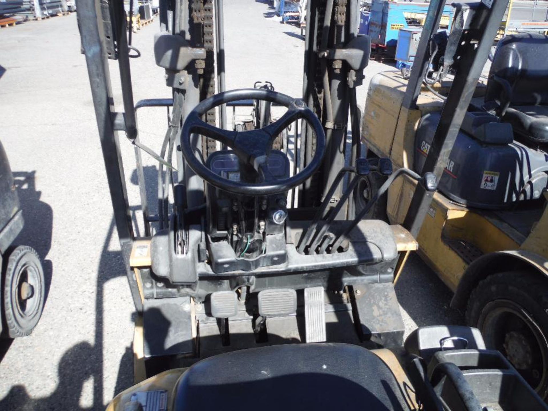 Caterpillar lp gas forklift, Model GC30K, SN AT83D00560, 4360 lb. capacity, 187 in. lift height, 3 - Image 4 of 7