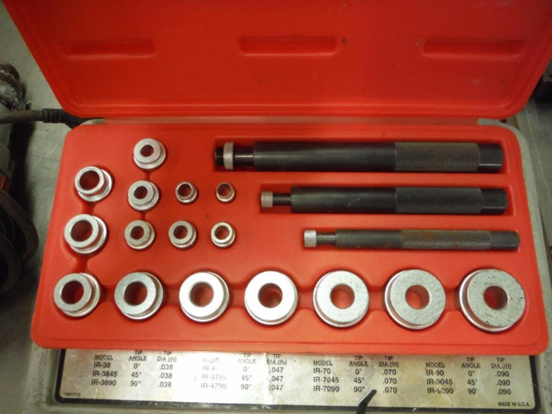 Imperial retaining ring pliers set, contains 11 pliers, seal driver set ** Rigging Fee: $5 ** - Image 2 of 4