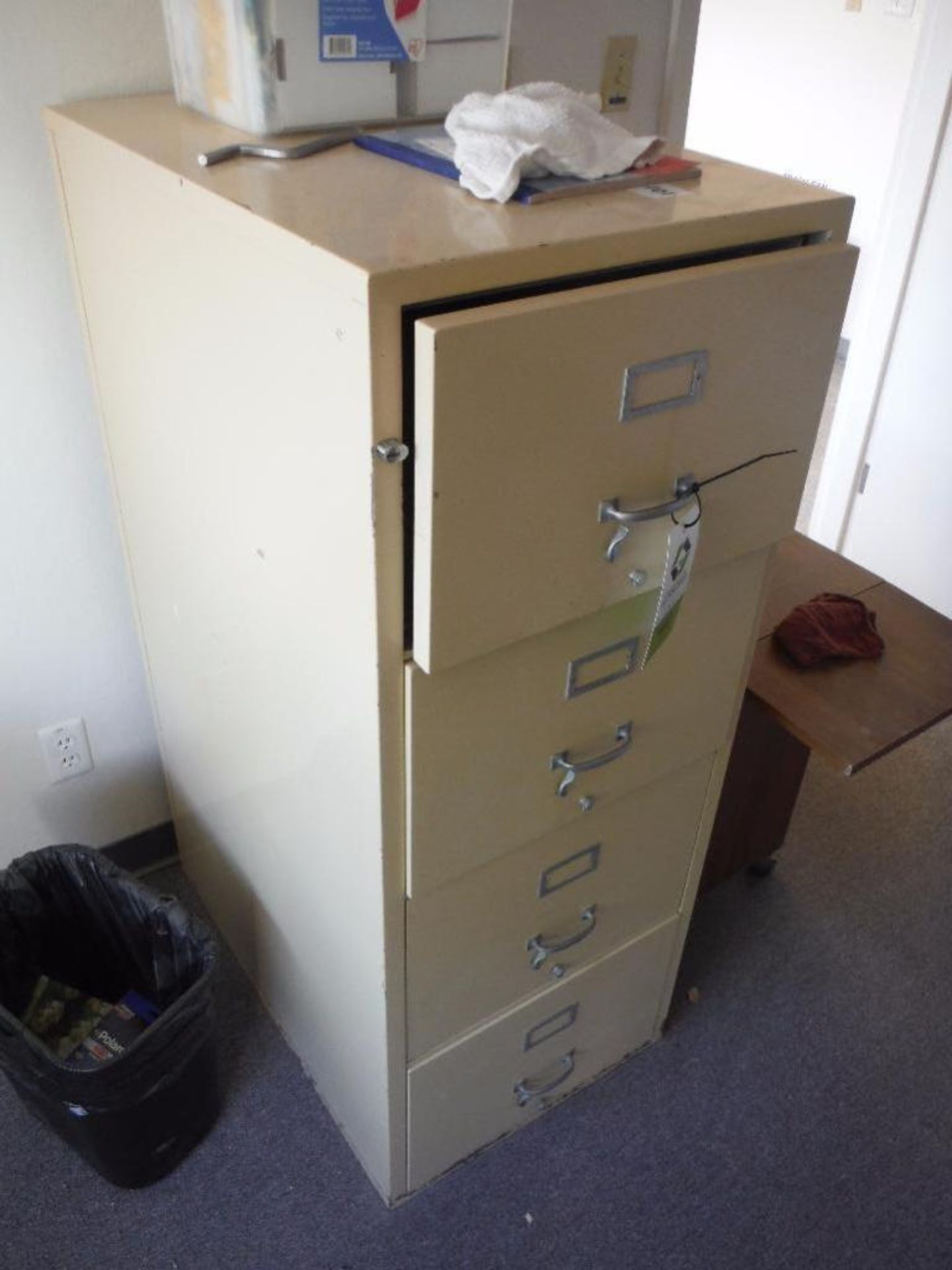 Fireproof 4 drawer legal cabinet ** Rigging Fee: $50 ** - Image 2 of 2