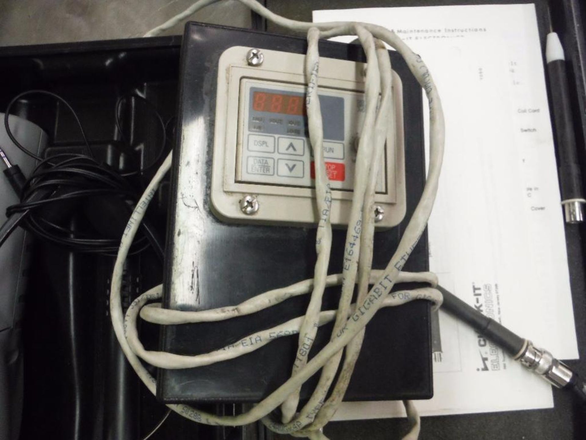 Inficon whisper with case and digital pyrometer with case?** Rigging Fee: $5 ** - Image 5 of 7