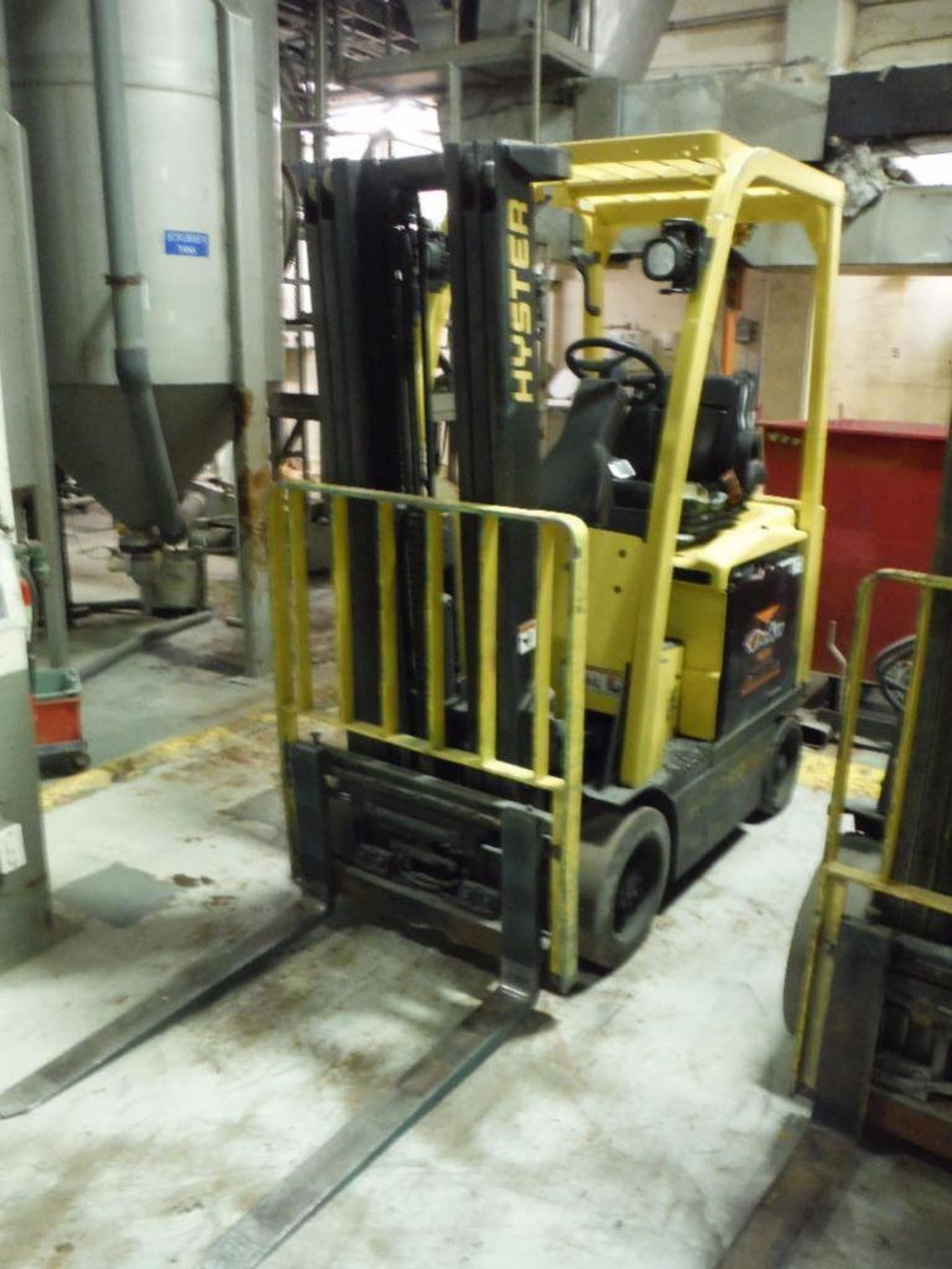 Hyster 36 volt forklift, Model E40XN, SN A269N02069L, 3600 lb. capacity, 187 in. lift height, low