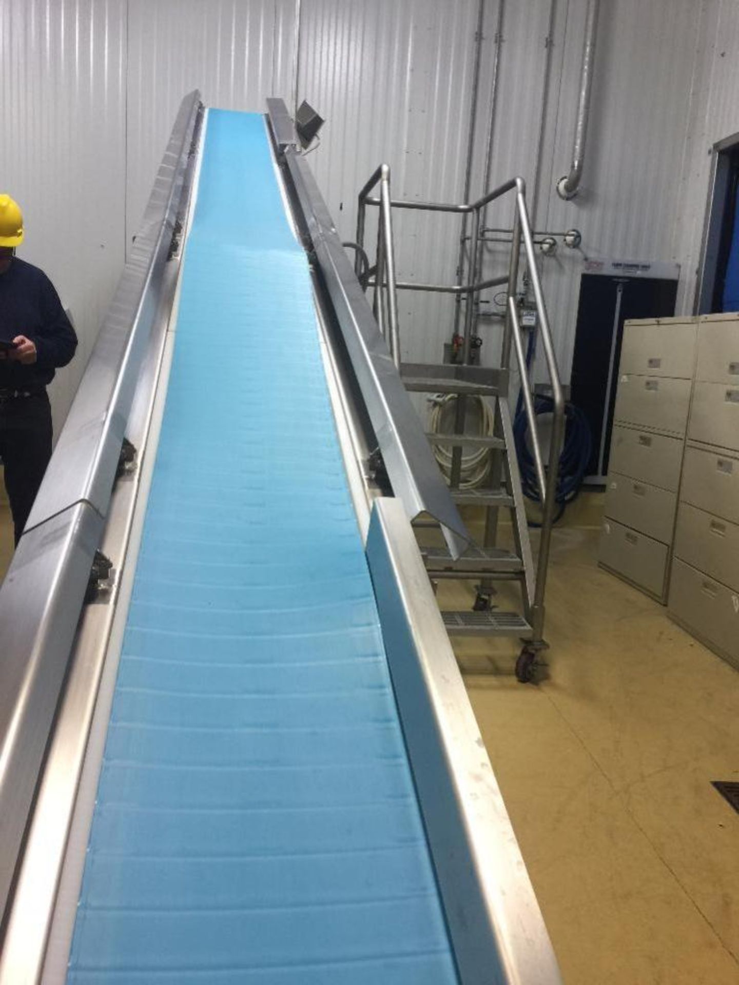 Cozzini Stainless Steel Incline Cheese Conveyor - Image 2 of 8