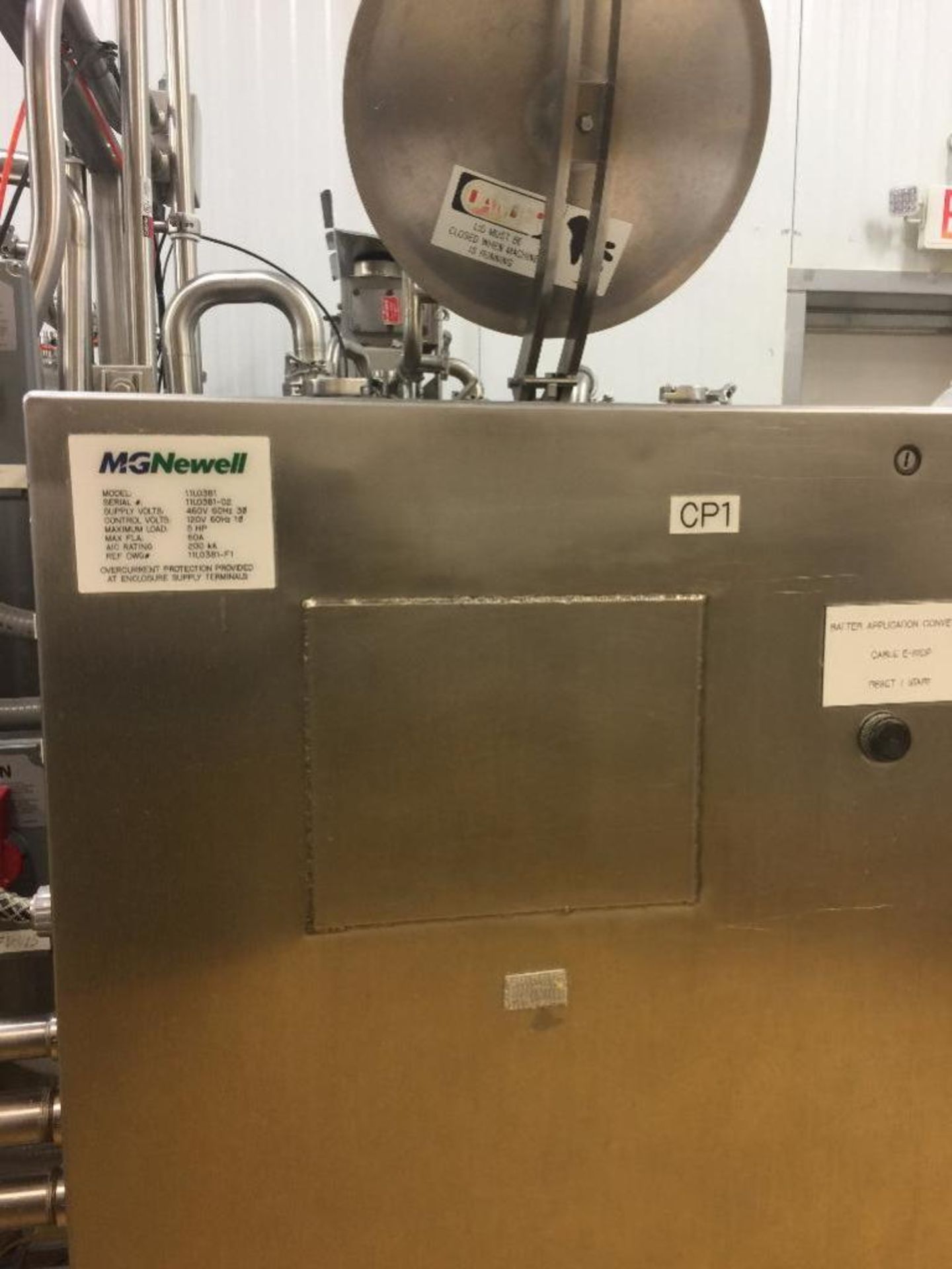 Stainless Steel Clear Coat Mixing Skid and Controls - Image 15 of 36