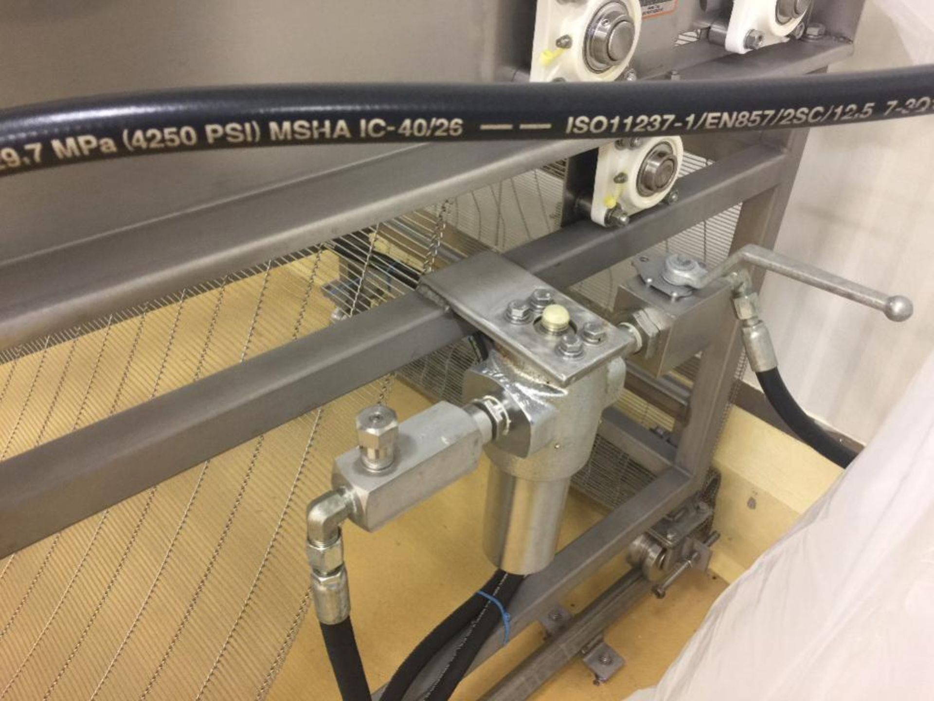 Stainless Steel Wire Mesh Belt Conveyor - Image 3 of 5