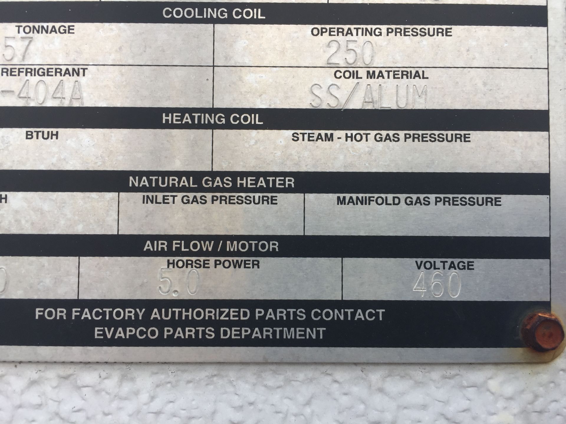 KeepRite Refrigeration Compressor & Evapco Air Handler - Image 14 of 17