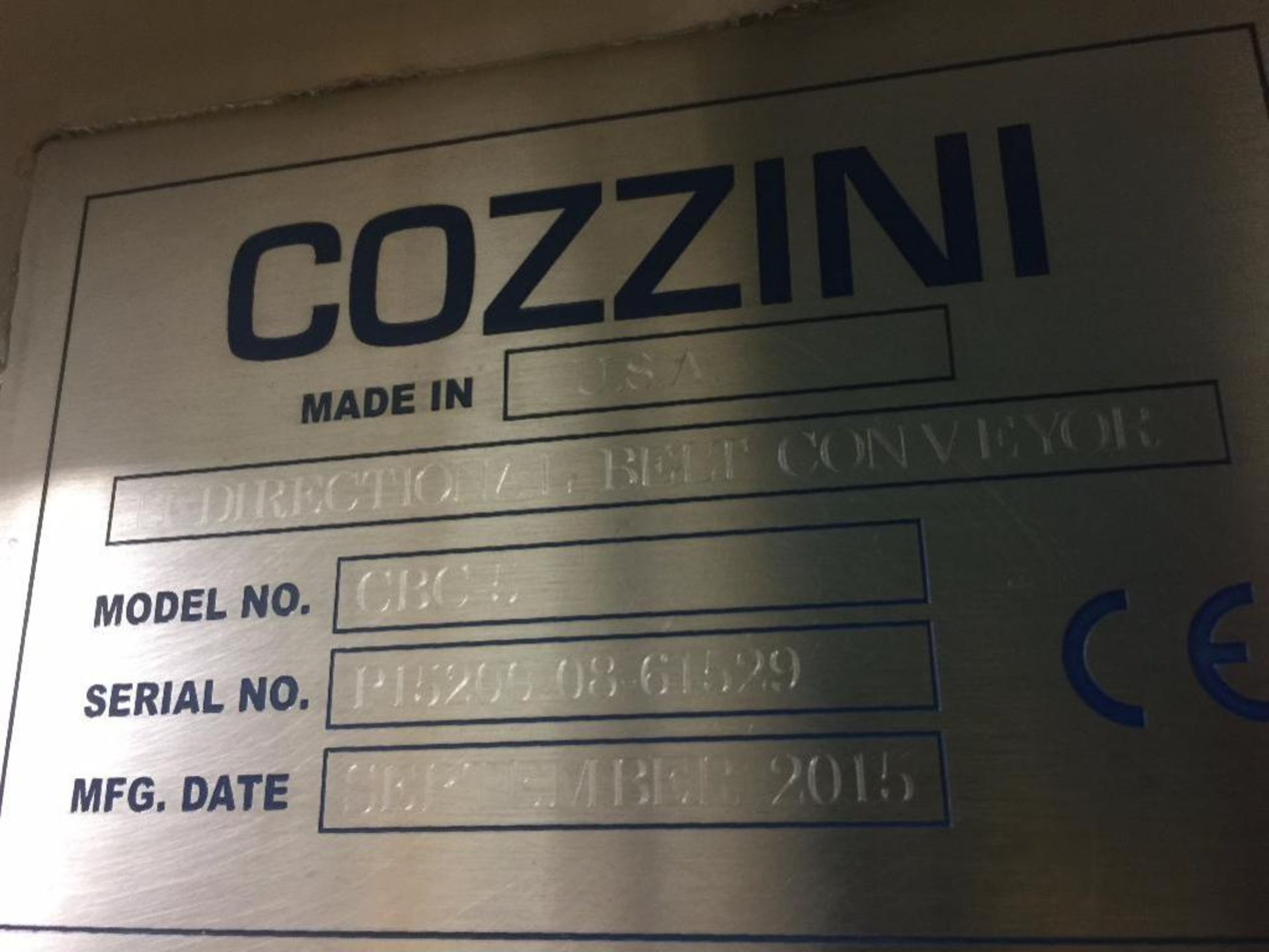 Cozzini Bi-Directional Conveyor - Image 5 of 11