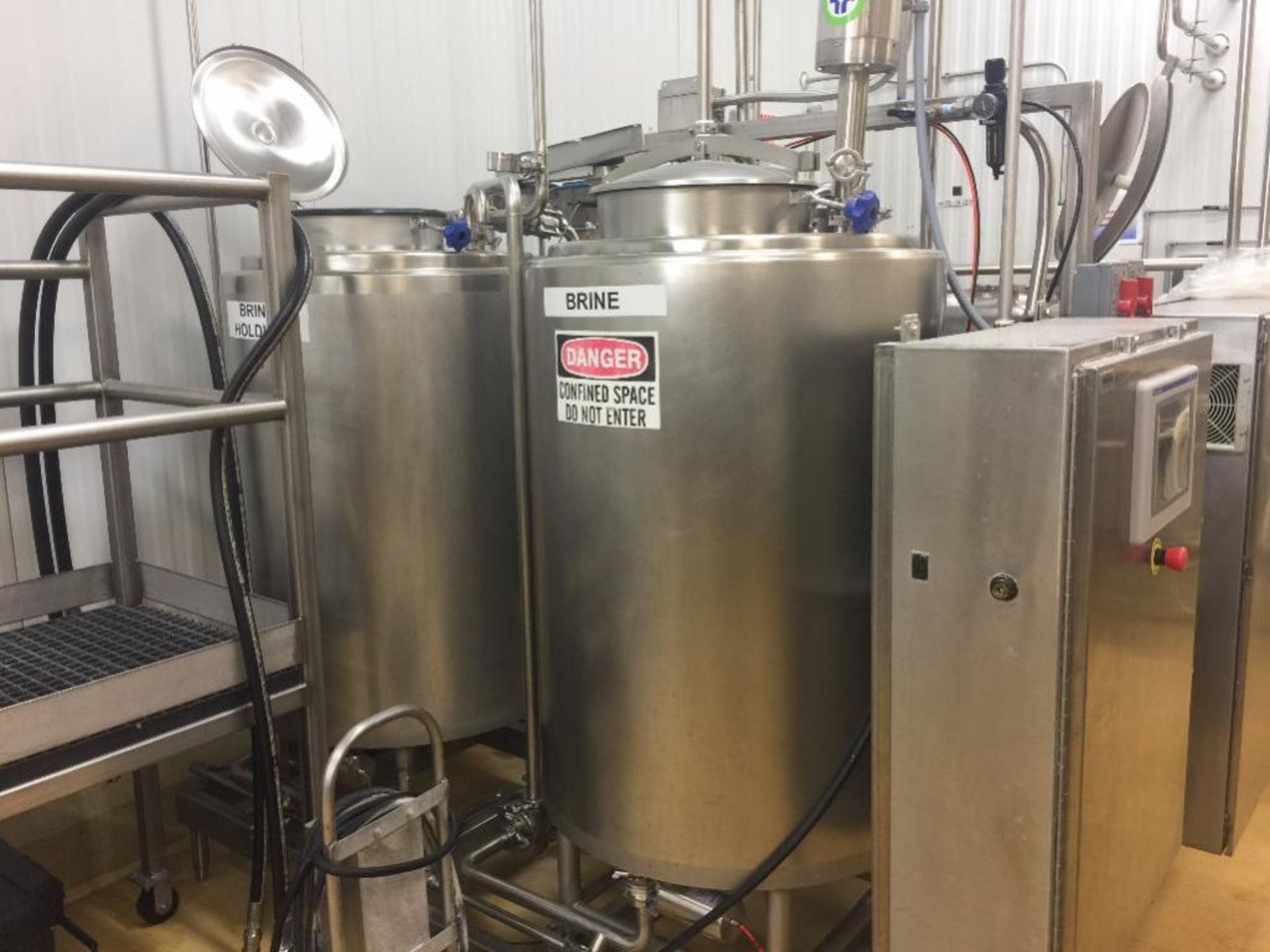 Stainless Steel Clear Coat Mixing Skid and Controls - Image 2 of 36