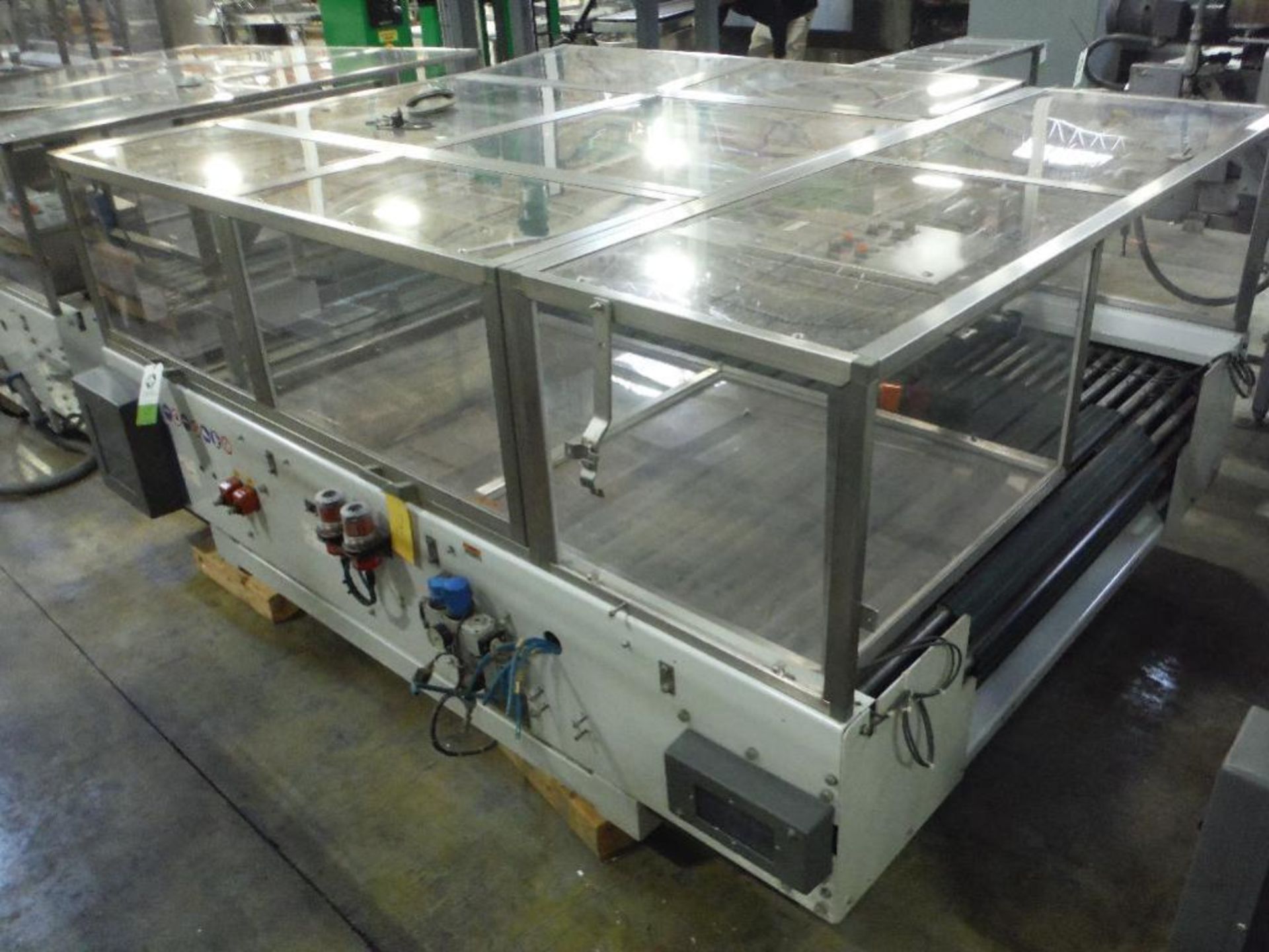 2007 Sidel combiner conveyor, Model TDC0017, SN 904835-SMMM0327, 98 in. long x 66 in. wide, with con