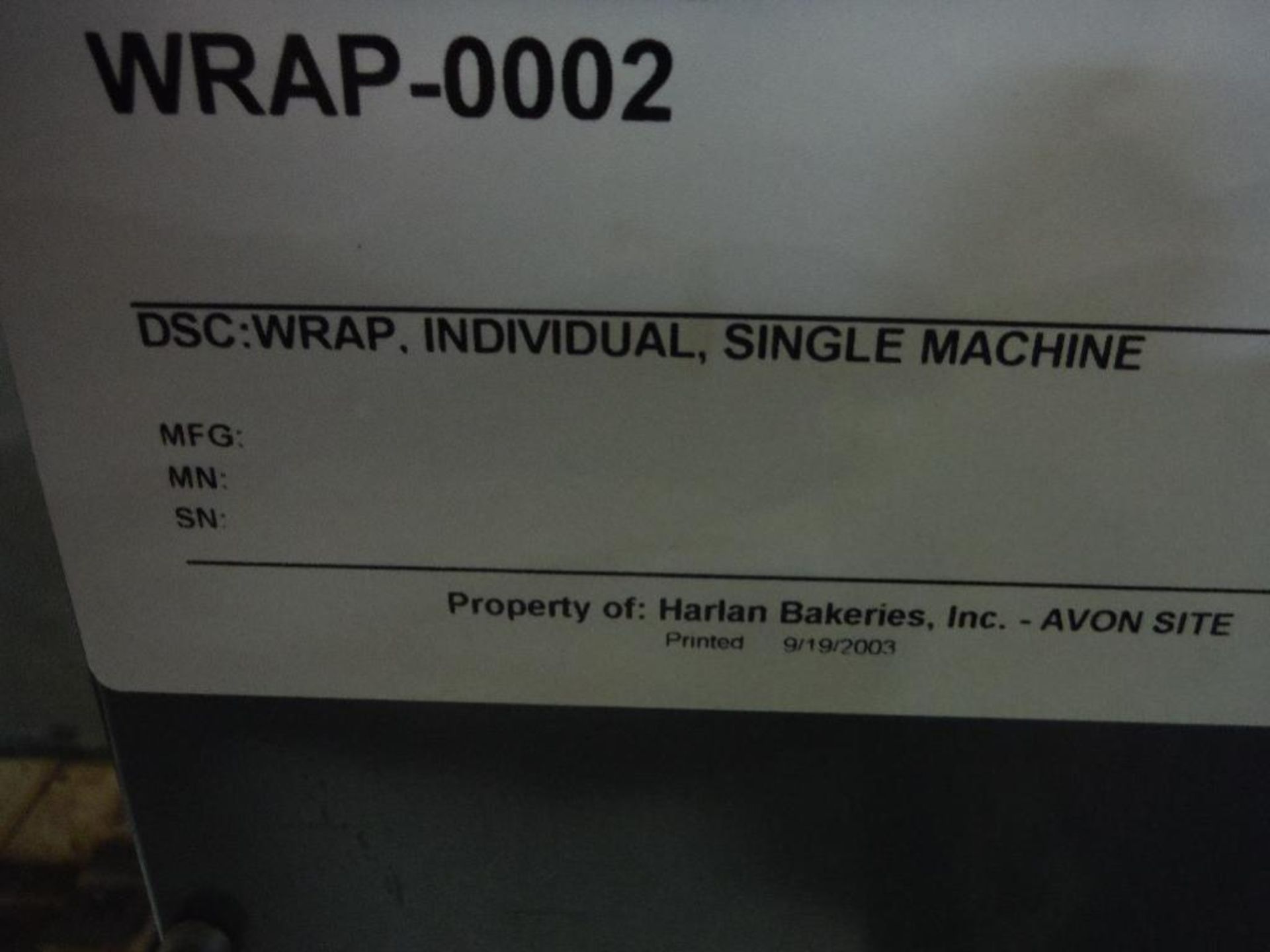 Semca microlynx horizontal flow wrapper, SN P03_192203, 7.5 in 1 up jaw, 5.5 in long x 4 in. wide lu - Image 12 of 12