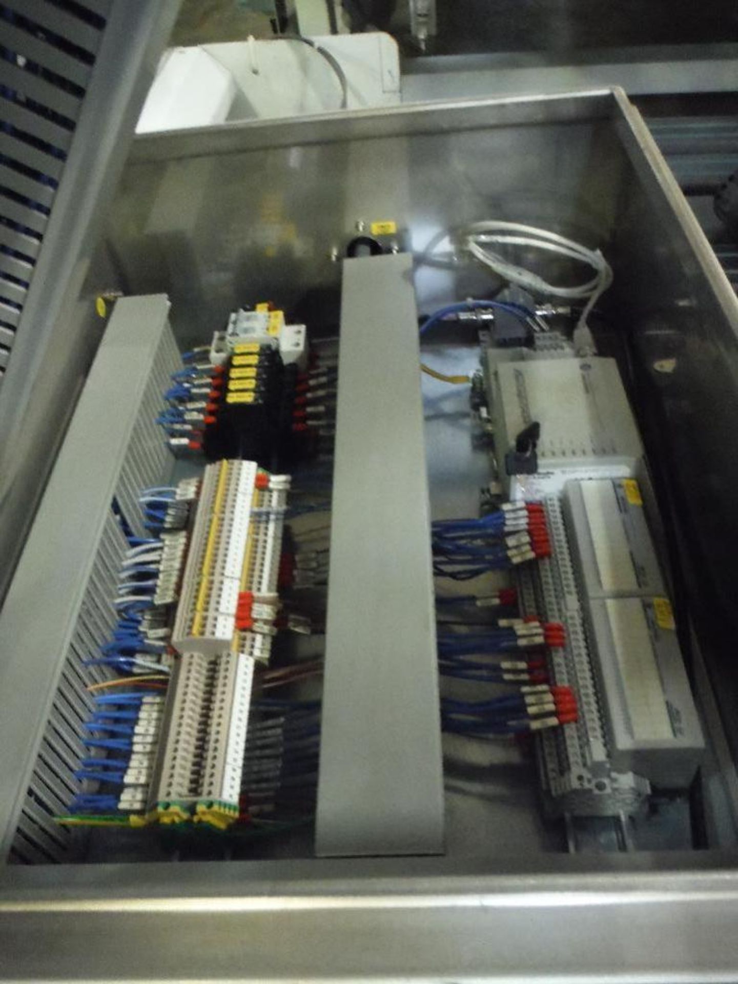 2007 Sidel combiner conveyor, Model TDC0017, SN 904835-SMMM0327, 98 in. long x 66 in. wide, with con - Image 10 of 13