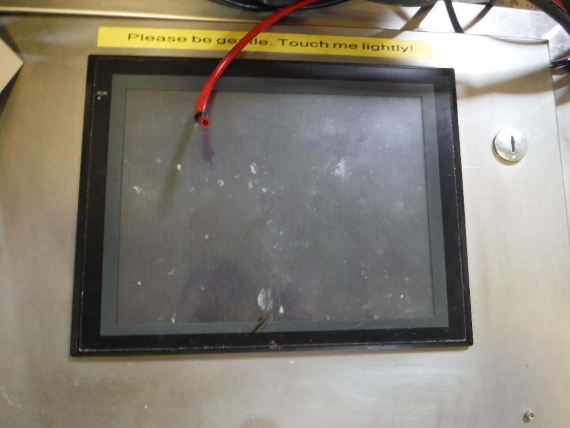 SS control panel, 24 in. long x 10 in. deep x 24 in. tall, touch screen ** Rigging Fee: $50 ** - Image 2 of 5