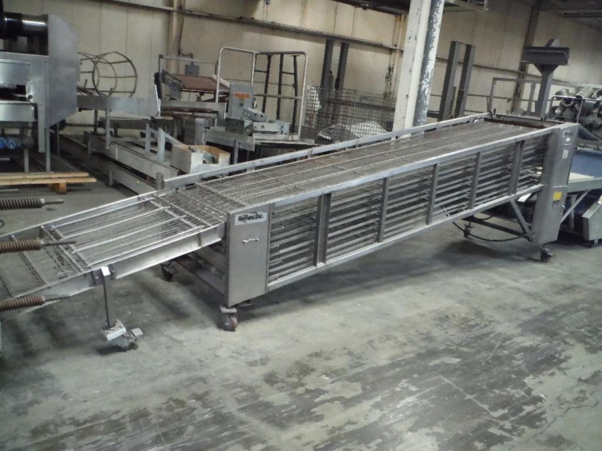 Corn tortilla line, 3 pass oven, 166 in. long x 33 in. wide, roll sheeter 30 in. wide, 4 up 6 in. di - Image 12 of 27