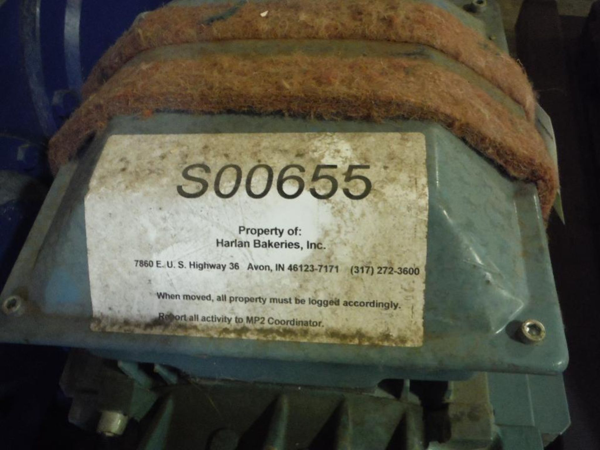 47 hp motor for spiral freezer drive ** Rigging Fee: $150 ** - Image 4 of 4