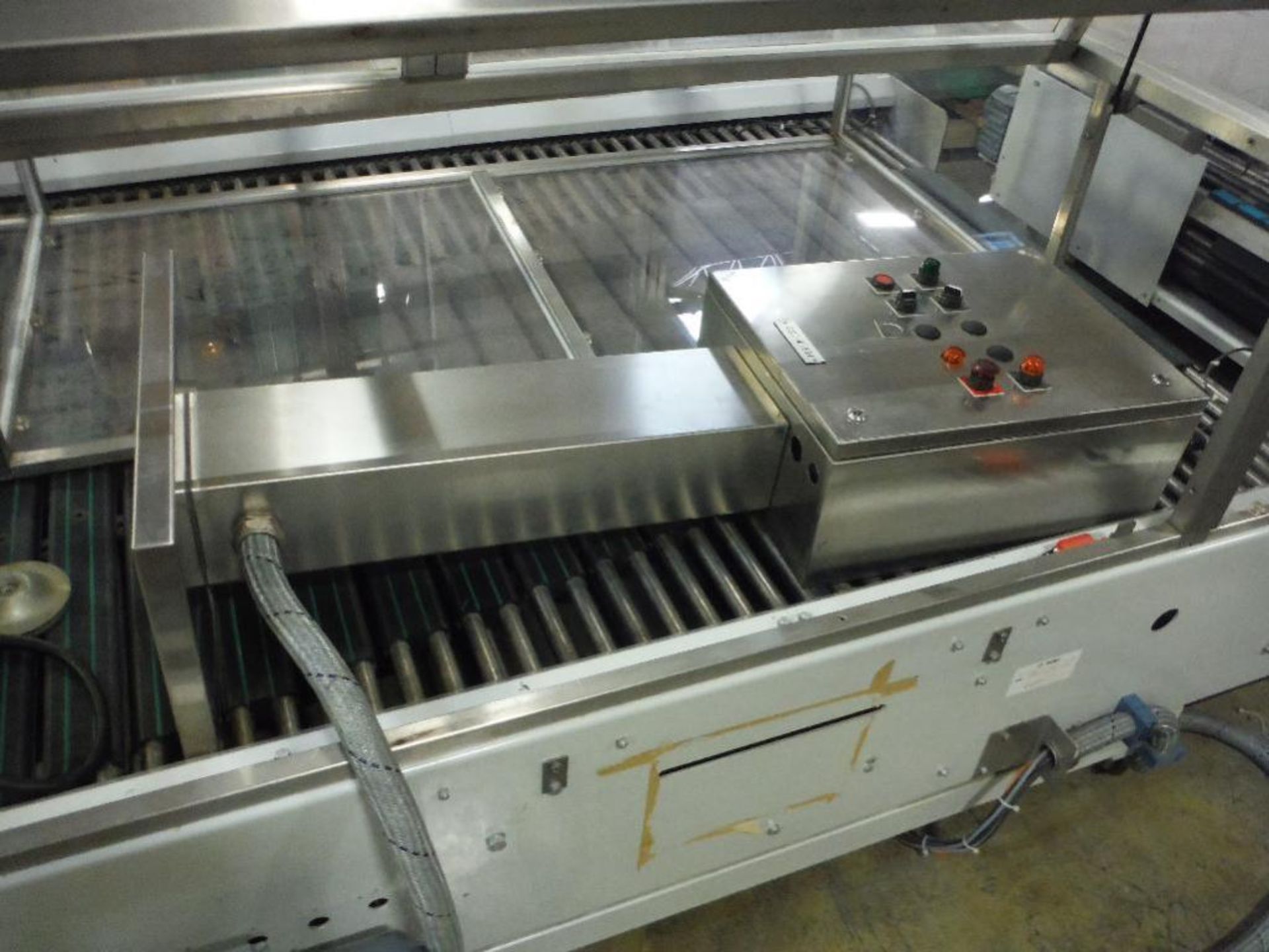 2007 Sidel combiner conveyor, Model TDC0016, SN 904835-SMMM0327, 98 in. long x 66 in. wide, with con - Image 8 of 11