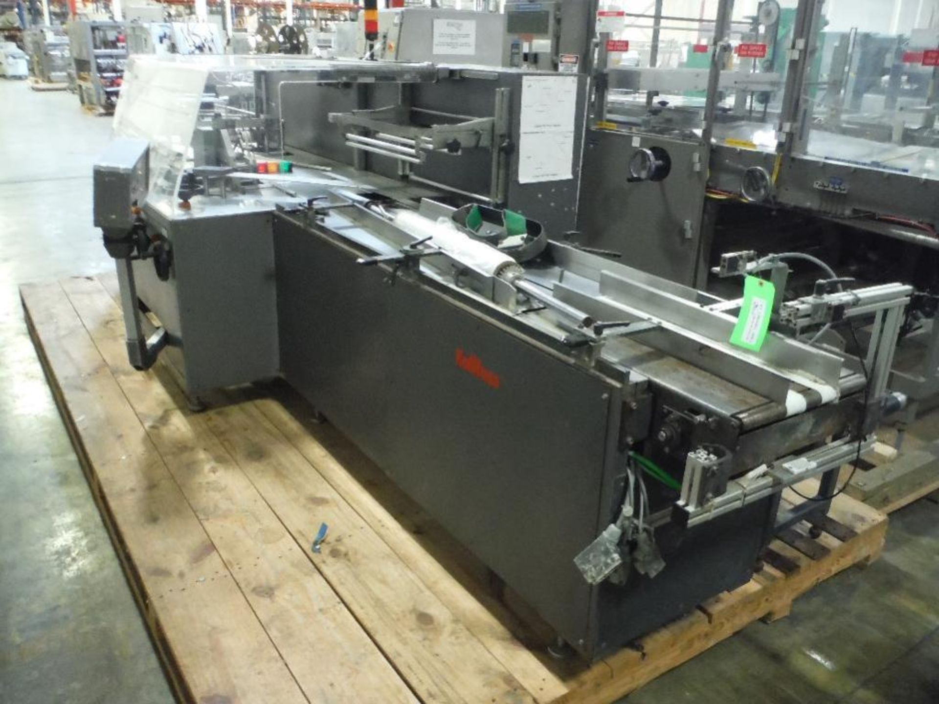 2003 Kalfass overwrapper, Model servo-Jet_400/100_S, SN M_07.03.011, Simatic touch screen ** Rigging - Image 2 of 15