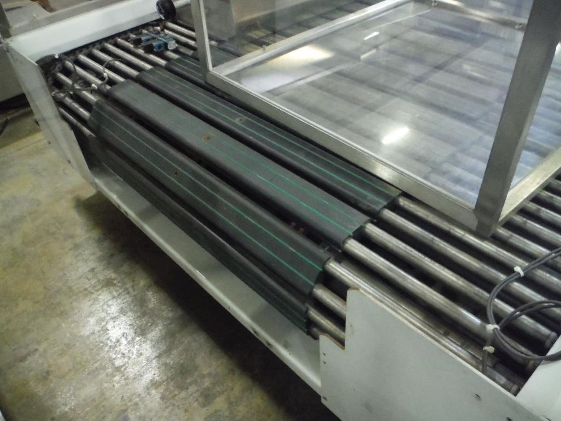 2007 Sidel combiner conveyor, Model TDC0016, SN 904835-SMMM0327, 98 in. long x 66 in. wide, with con - Image 3 of 11