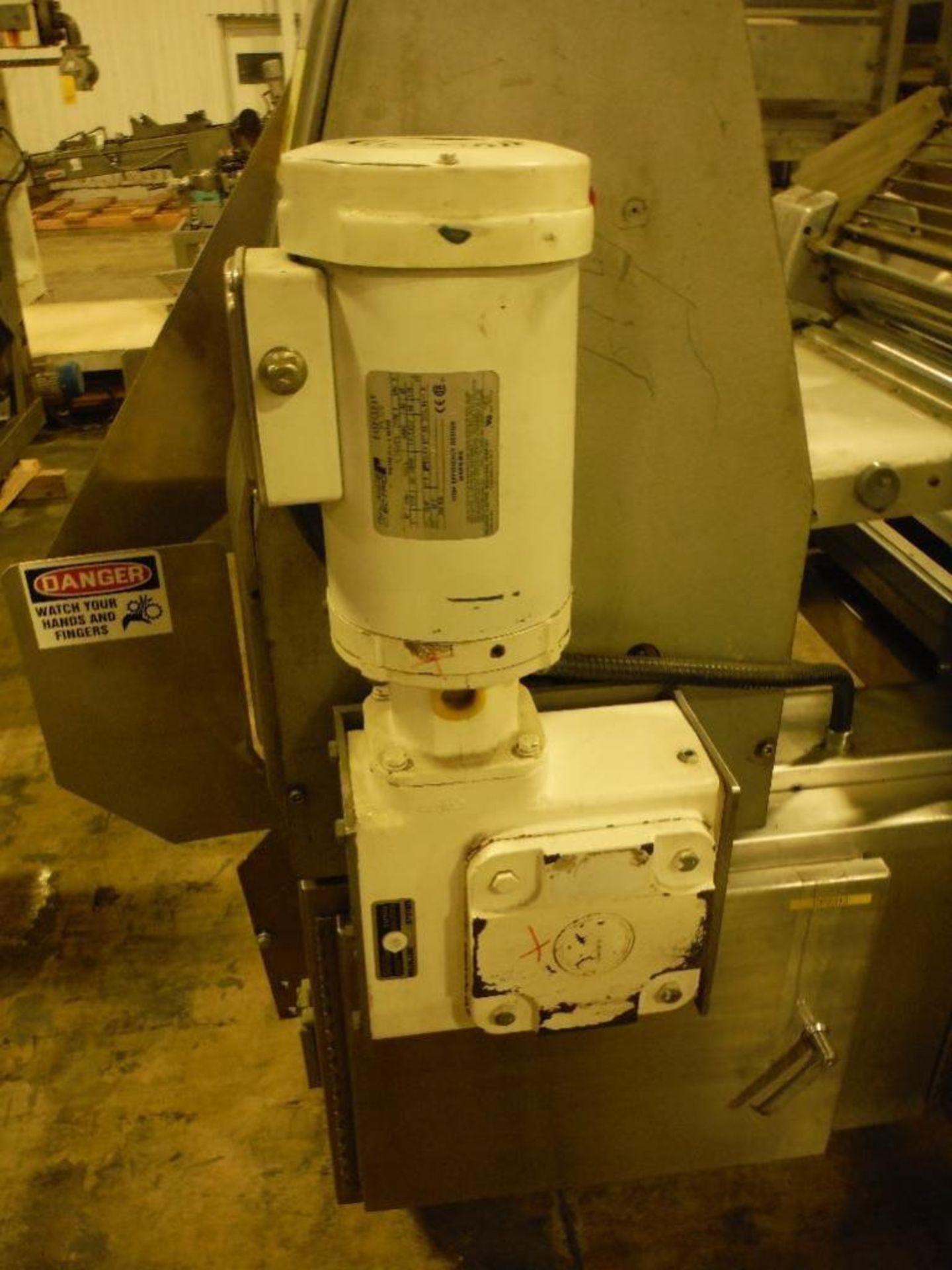 Rondo 5 station sheeting line, Model PQC613333, SN A5113002, 24 in. SS rolls, SS frame, on casters * - Image 13 of 13