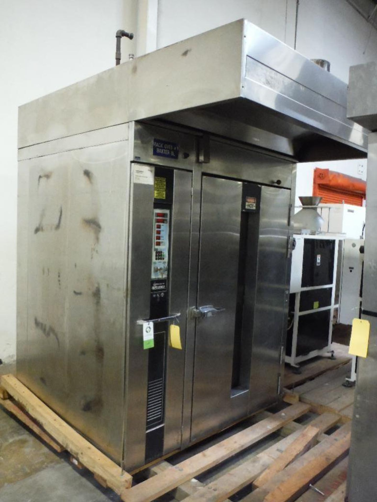 1992 Baxter double rack over, Model OV210G-M2B, SN 9202-00661, natural gas, 250,000 btu/hr. ** Riggi