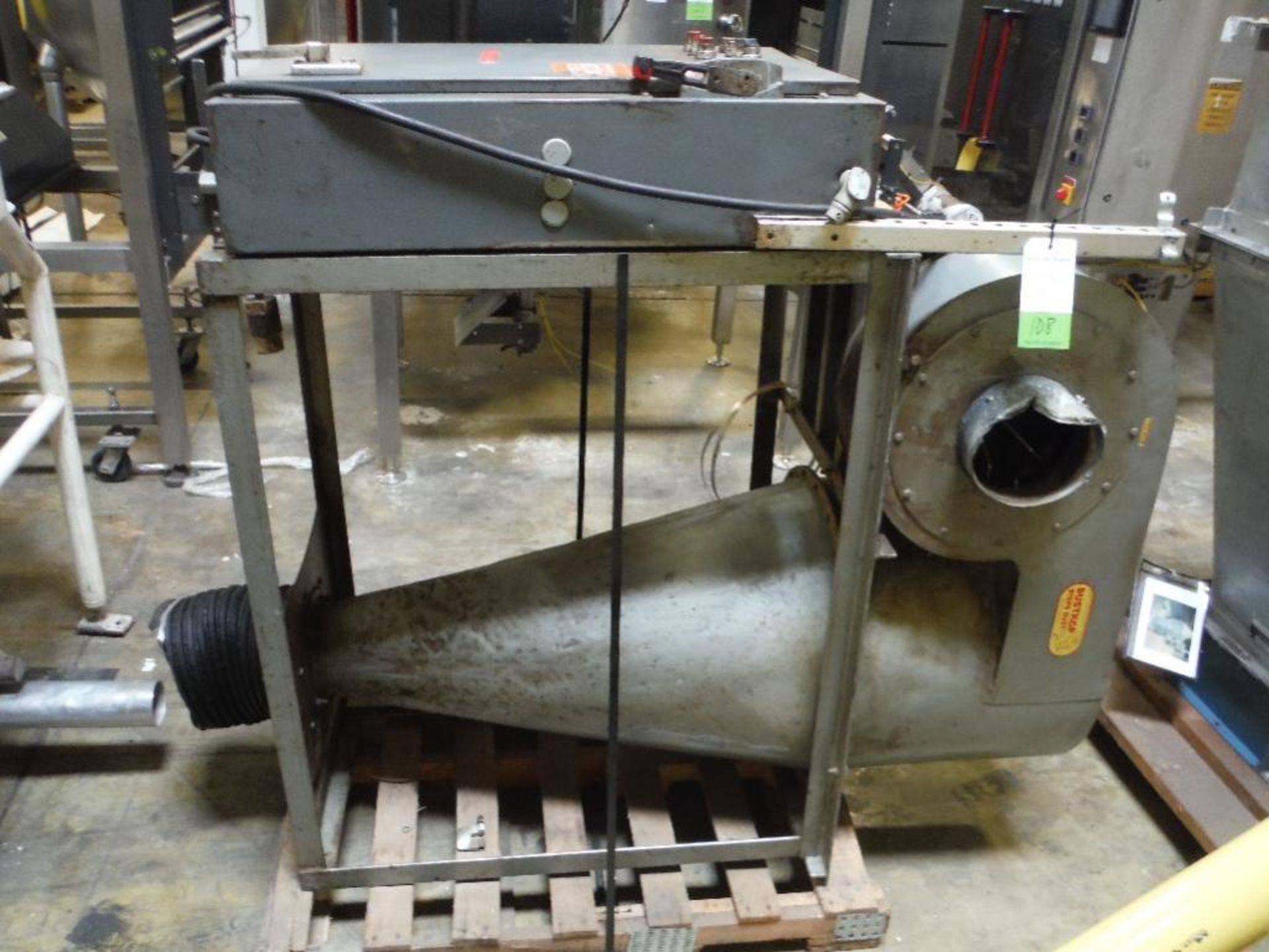 Dustkop dust collector cyclone, 7.5 hp blower ** Rigging Fee: $50 **