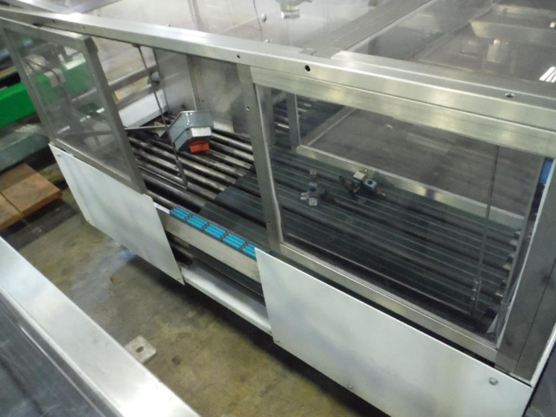 2007 Sidel combiner conveyor, Model TDC0017, SN 904835-SMMM0327, 98 in. long x 66 in. wide, with con - Image 4 of 13