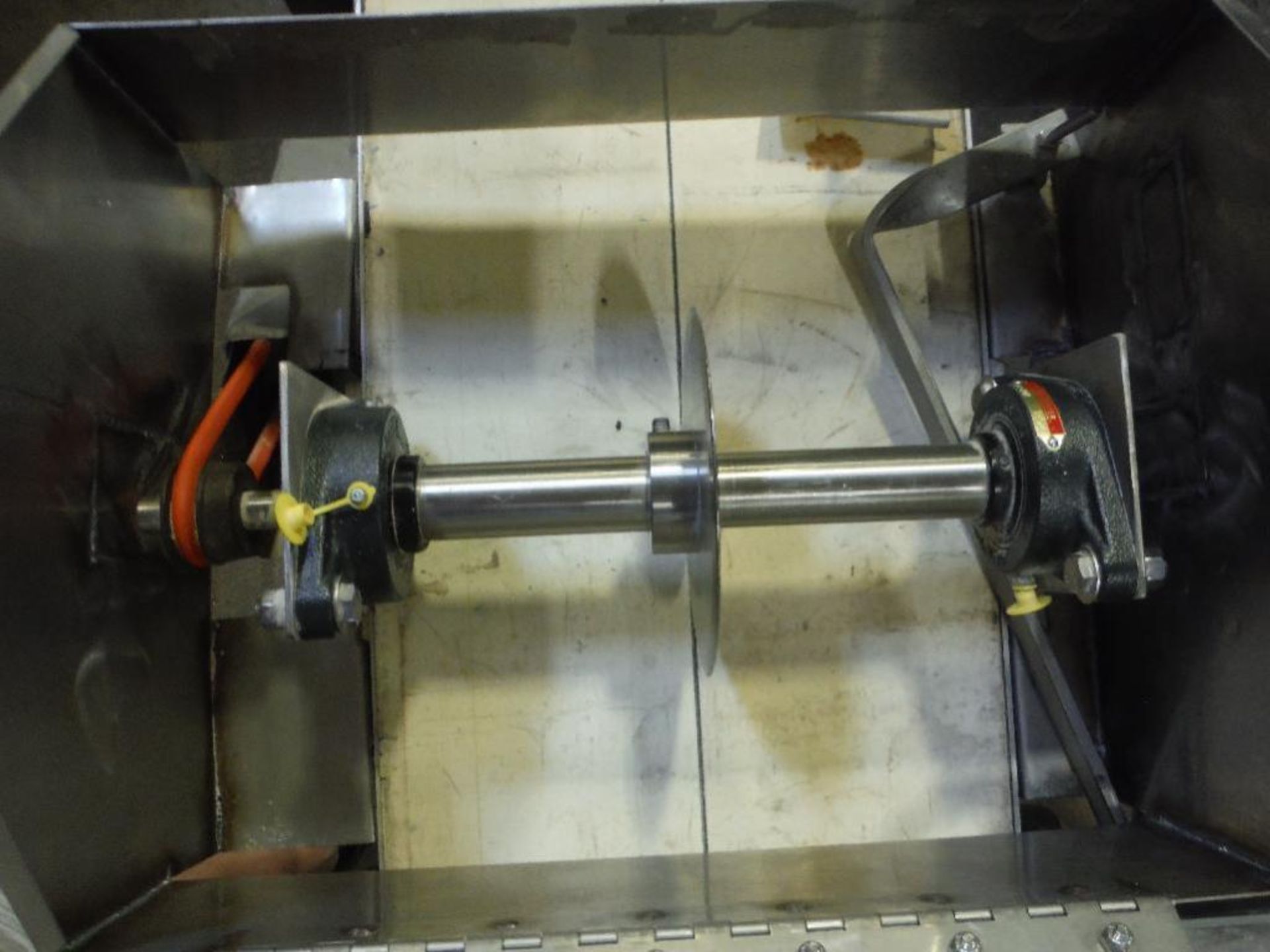 Rotary single slitter, on a Dorner conveyor, 36 in. long x 12 in. wide, on casters ** Rigging Fee: $ - Image 3 of 9