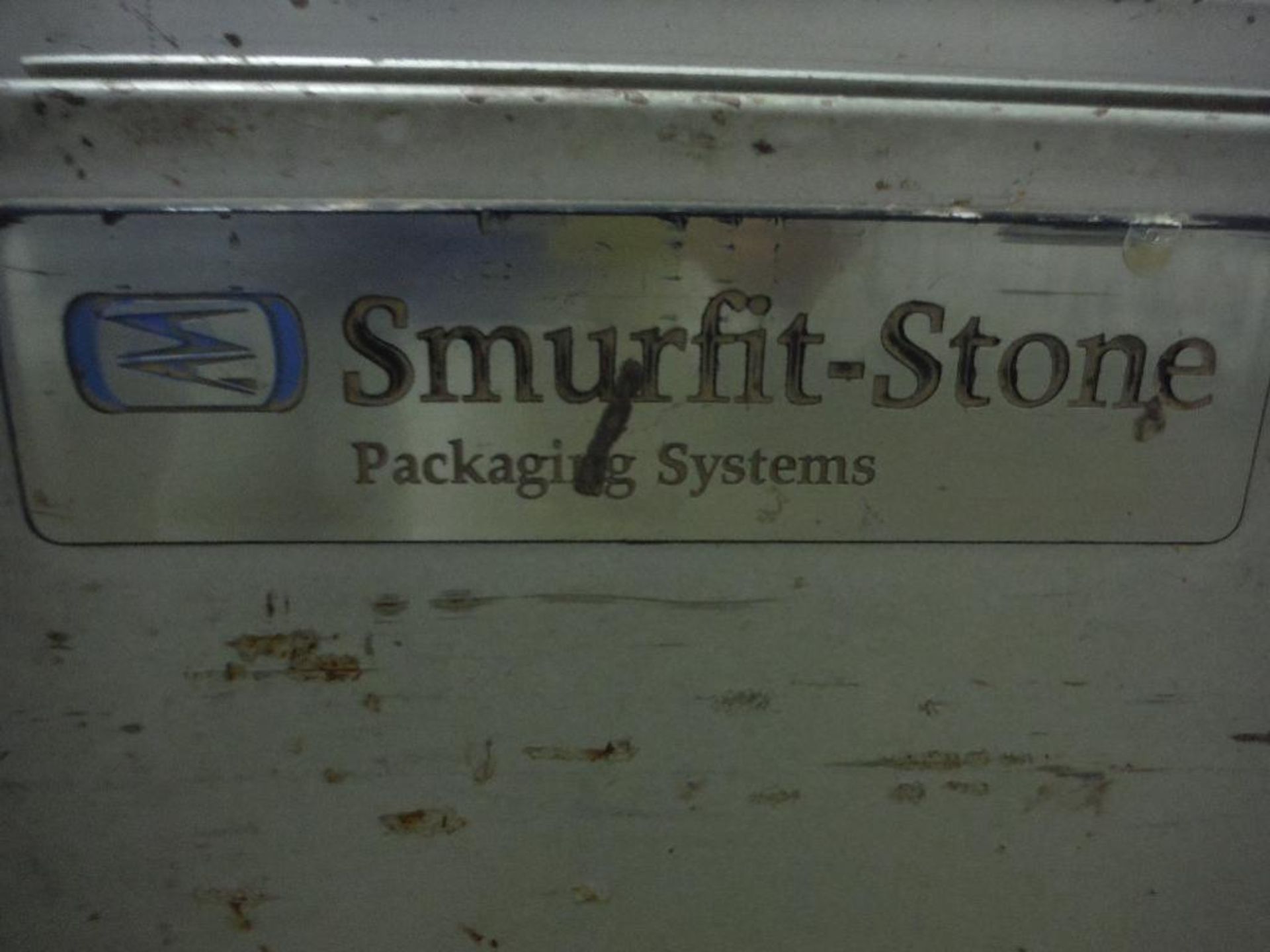 Smurfit-Stone tray former, Model TE-700-VF, SN 6099, Nordson 3500 hot melt gluer ** Rigging Fee: $25 - Image 10 of 14