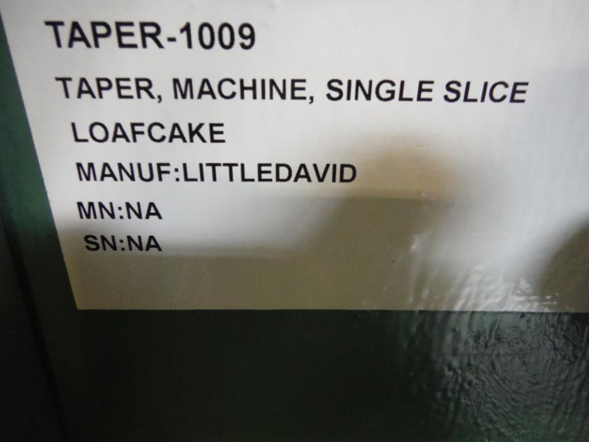 Little David/Loveshaw top and bottom taper, Model 00, SN 10961100, with tail tucker ** Rigging Fee: - Image 8 of 8