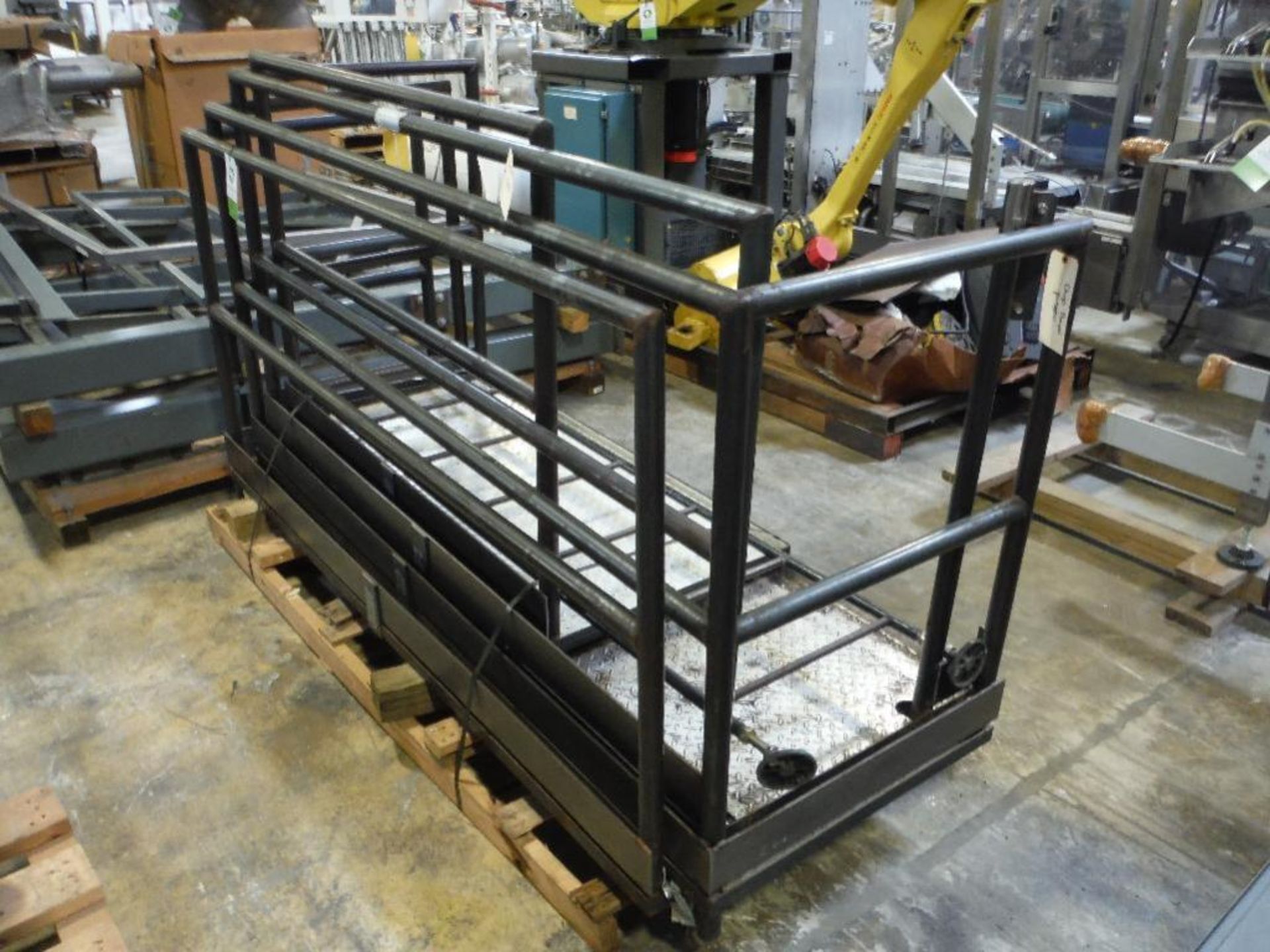3 carbon steel platforms, various size ** Rigging Fee: $50 **