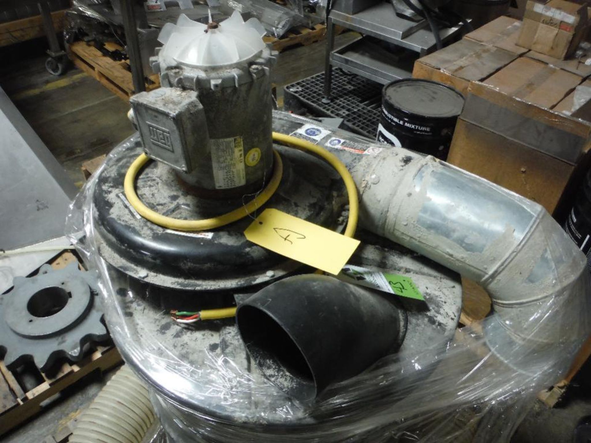 Cincinnati fan barrel vacuum, Model 200S/T3, SN 1010302-2, 3 ph. ** Rigging Fee: $25 ** - Image 2 of 4