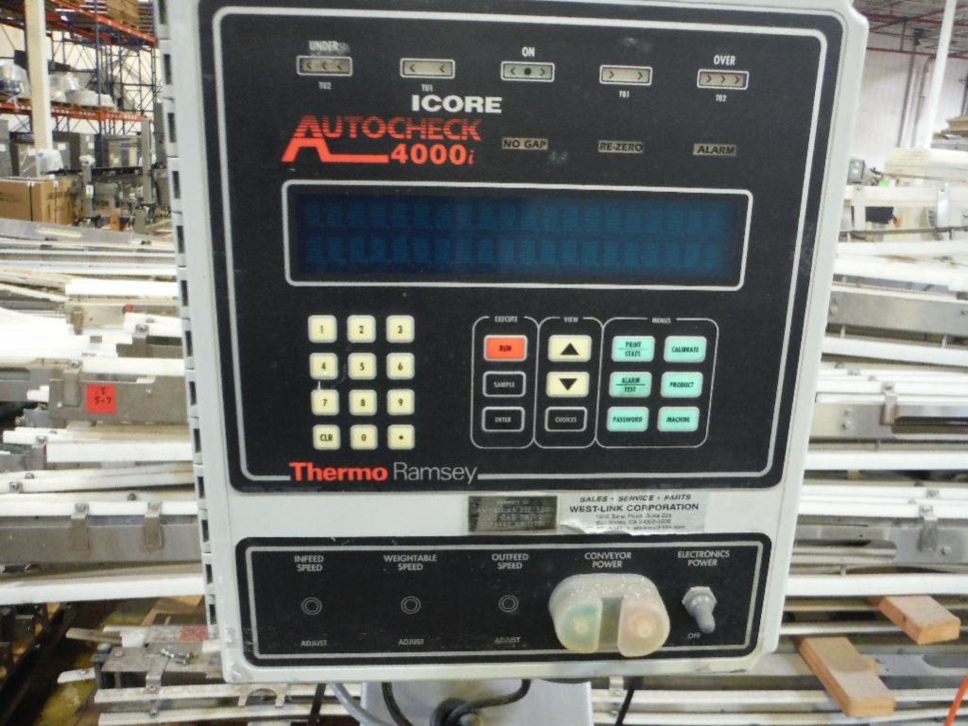Ramsey Icore autocheck 4000i, 28 in. x 11 in. scale head ** Rigging Fee: $150 ** - Image 3 of 5