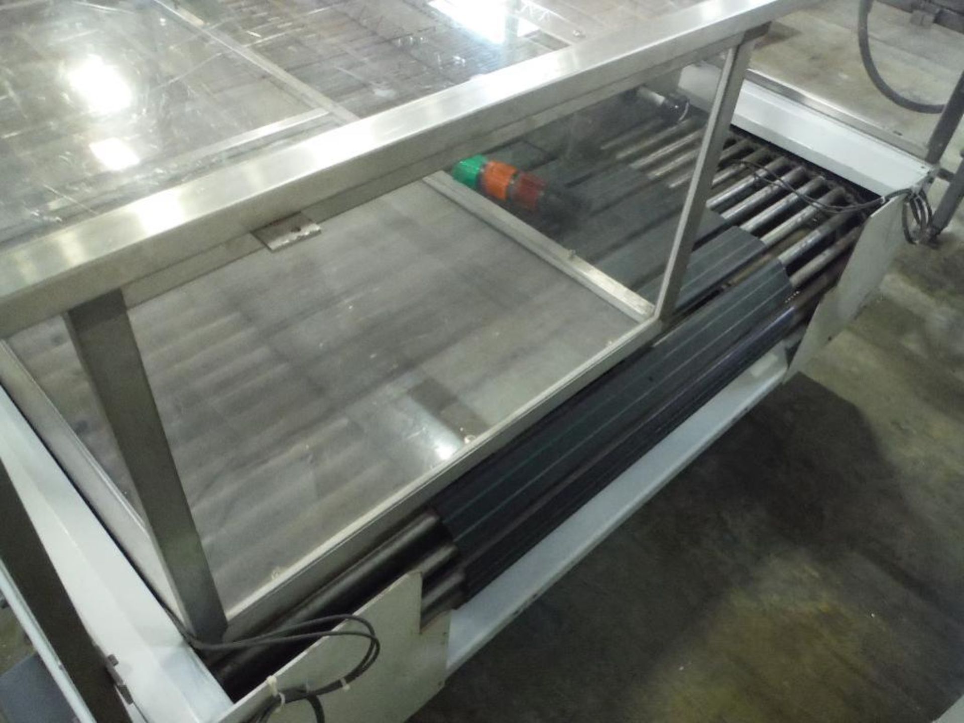 2007 Sidel combiner conveyor, Model TDC0017, SN 904835-SMMM0327, 98 in. long x 66 in. wide, with con - Image 3 of 13