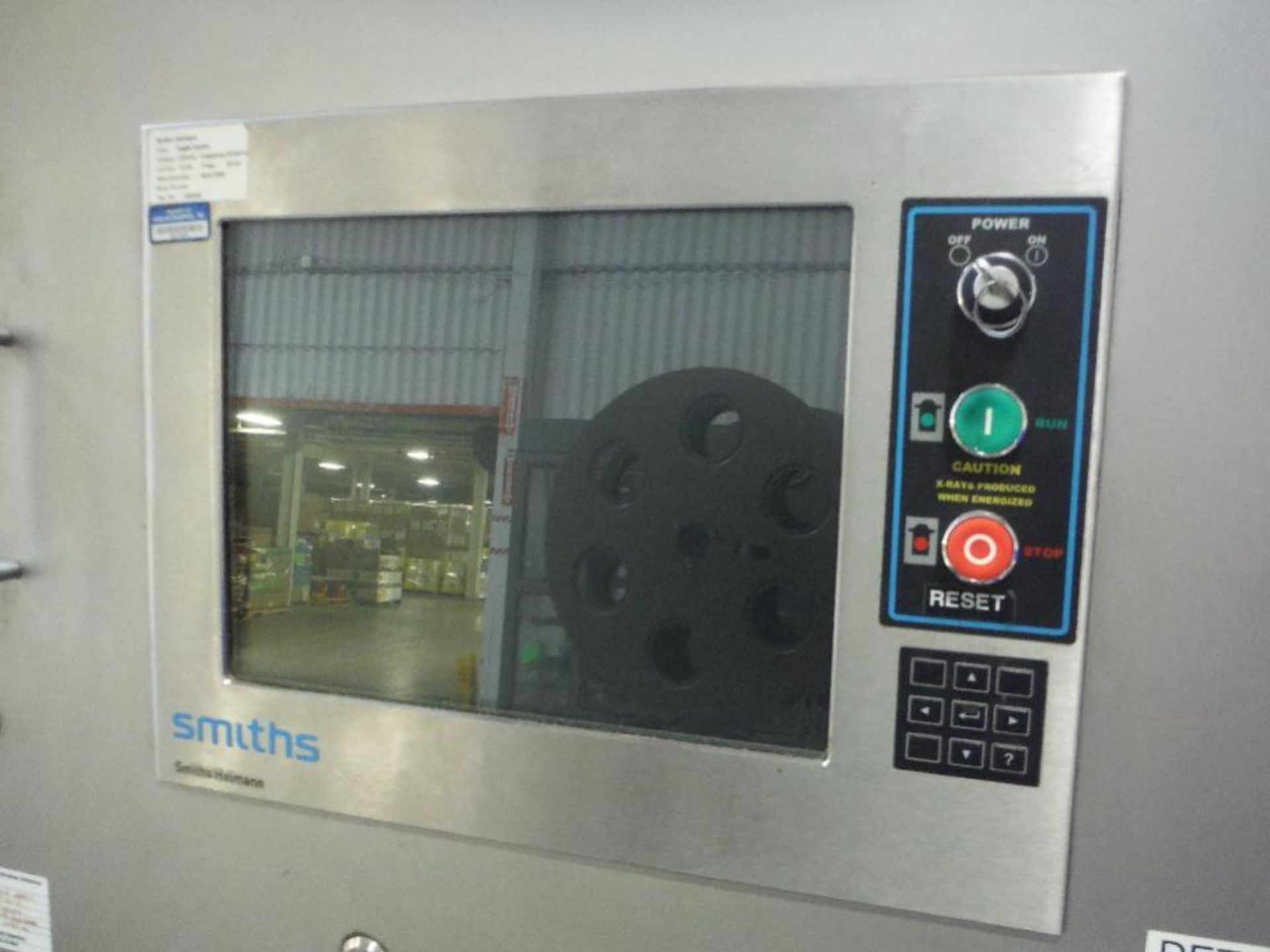 2005 Smiths x-ray machine, Model Eagle Carton, SN 100446, 25 in. wide x 16 in. tall aperture, 130 in - Image 3 of 16