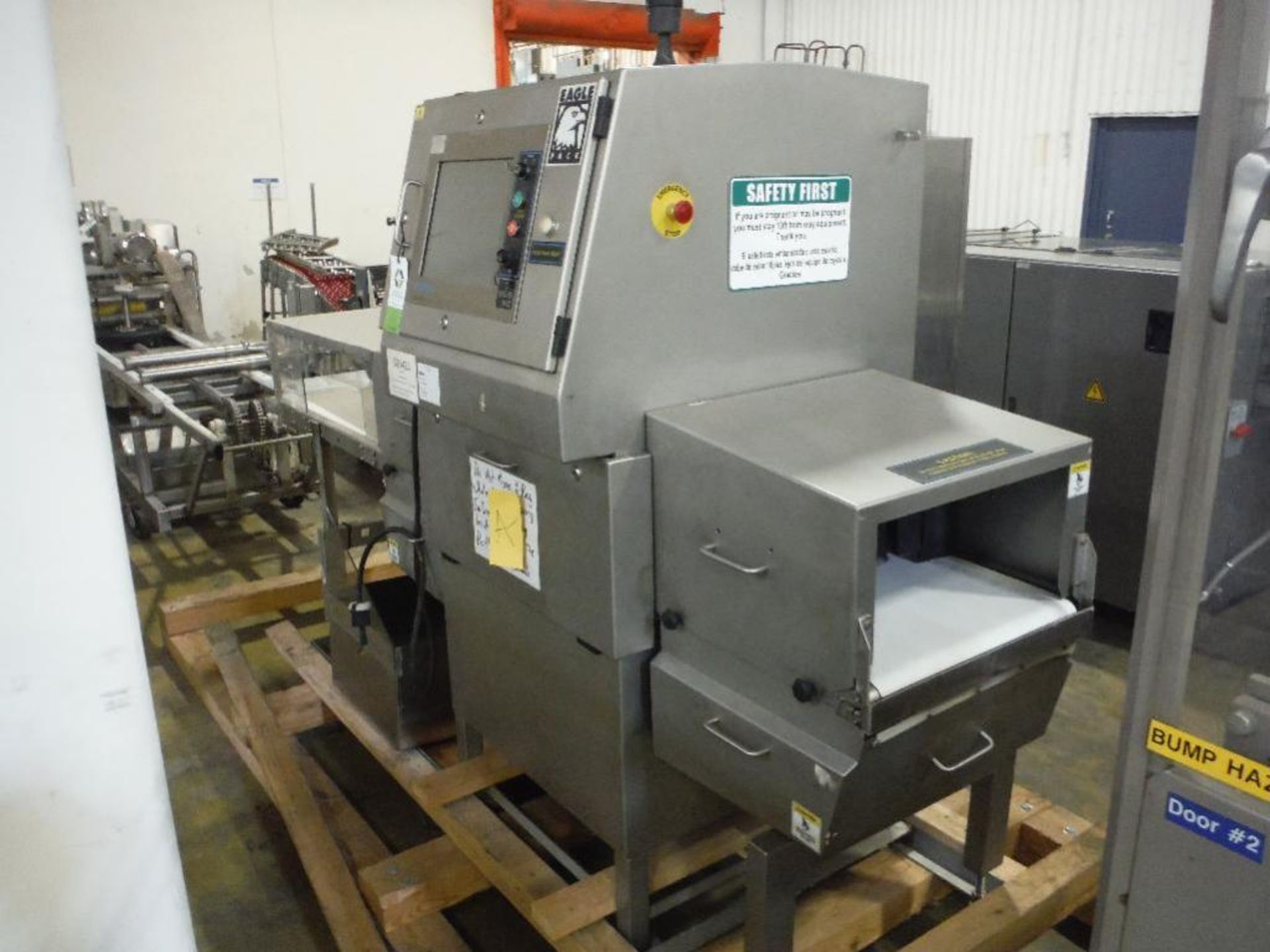 2006 Smith x-ray machine, Model Eagle Pack TN100905, SN 100905, 18 in. wide x 9 in. tall aperture, 1