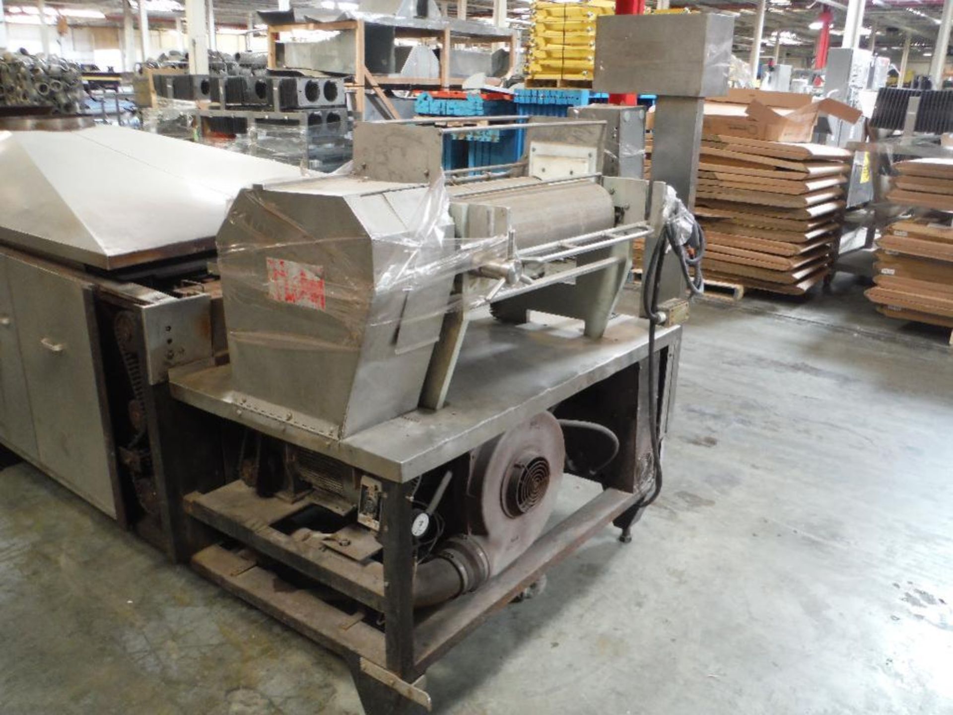 Corn tortilla line, 3 pass oven, 166 in. long x 33 in. wide, roll sheeter 30 in. wide, 4 up 6 in. di - Image 6 of 27