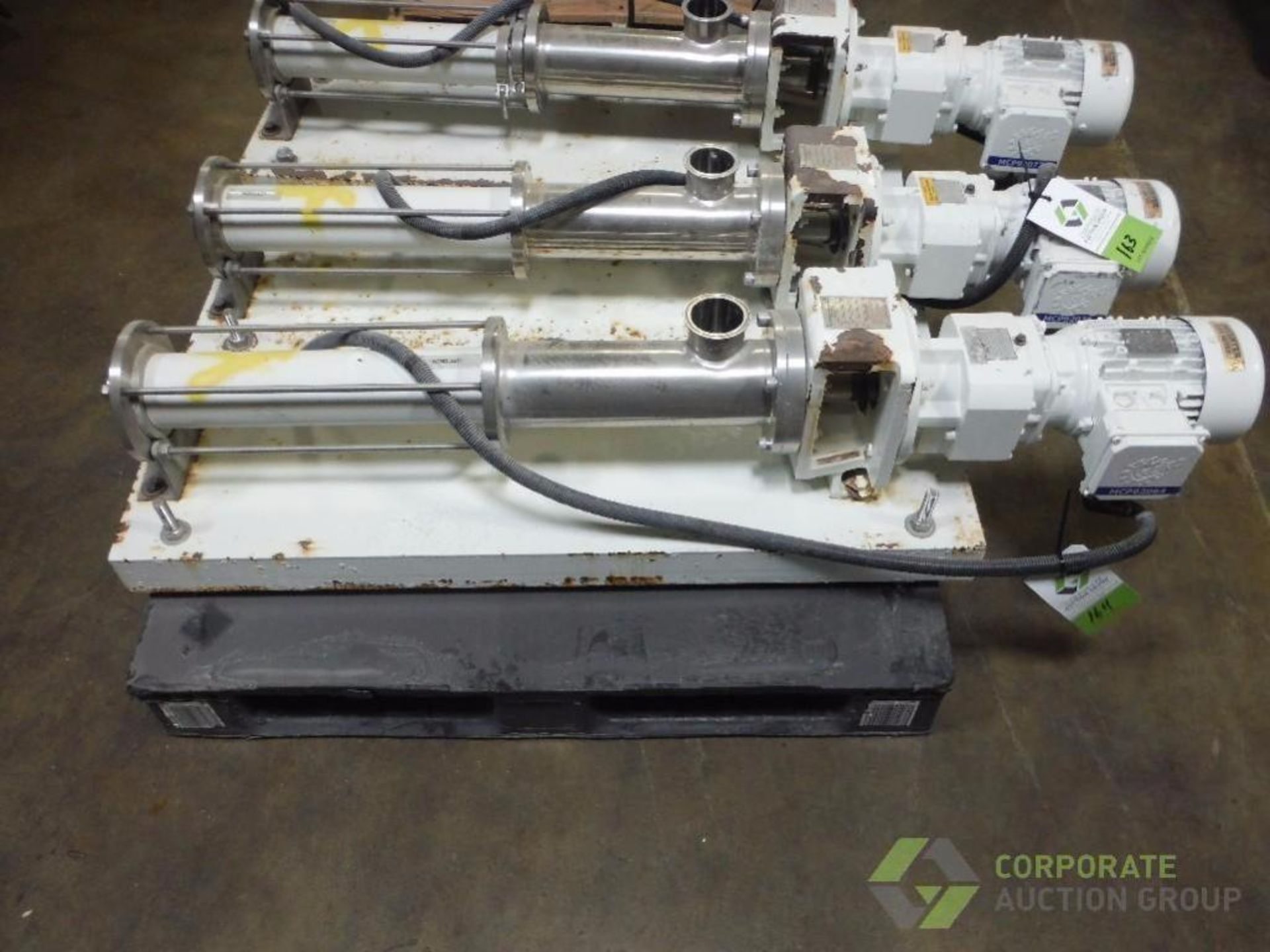 2011 Netzsch progressive cavity pump, Type NM038BH01L0611, Machine No USB92064, 2 in. ** Rigging Fee