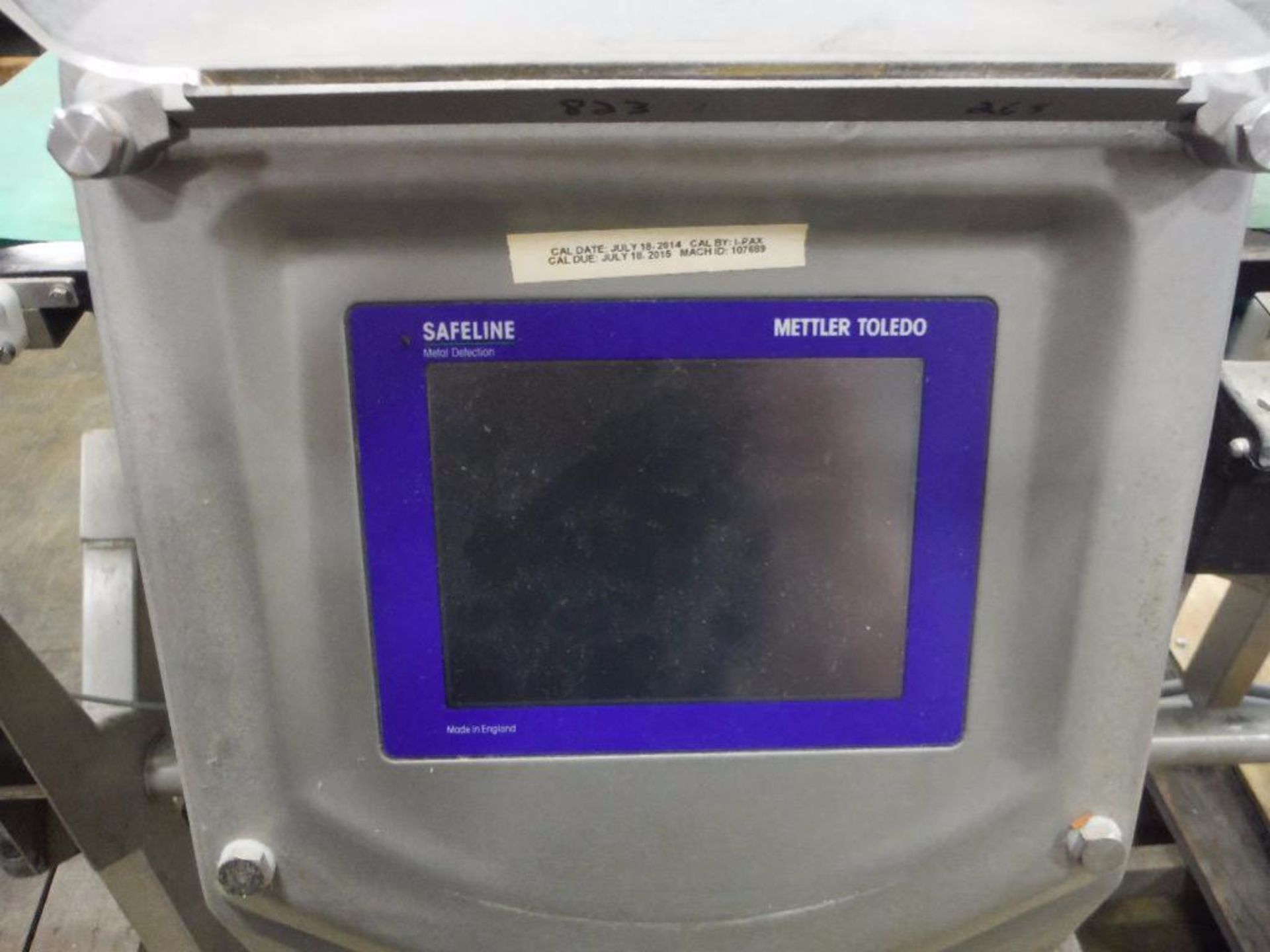 Mettler Toledo high speed check weigher/metal detector combo, checkweigher Model belt weigh XS CC, S - Image 6 of 13