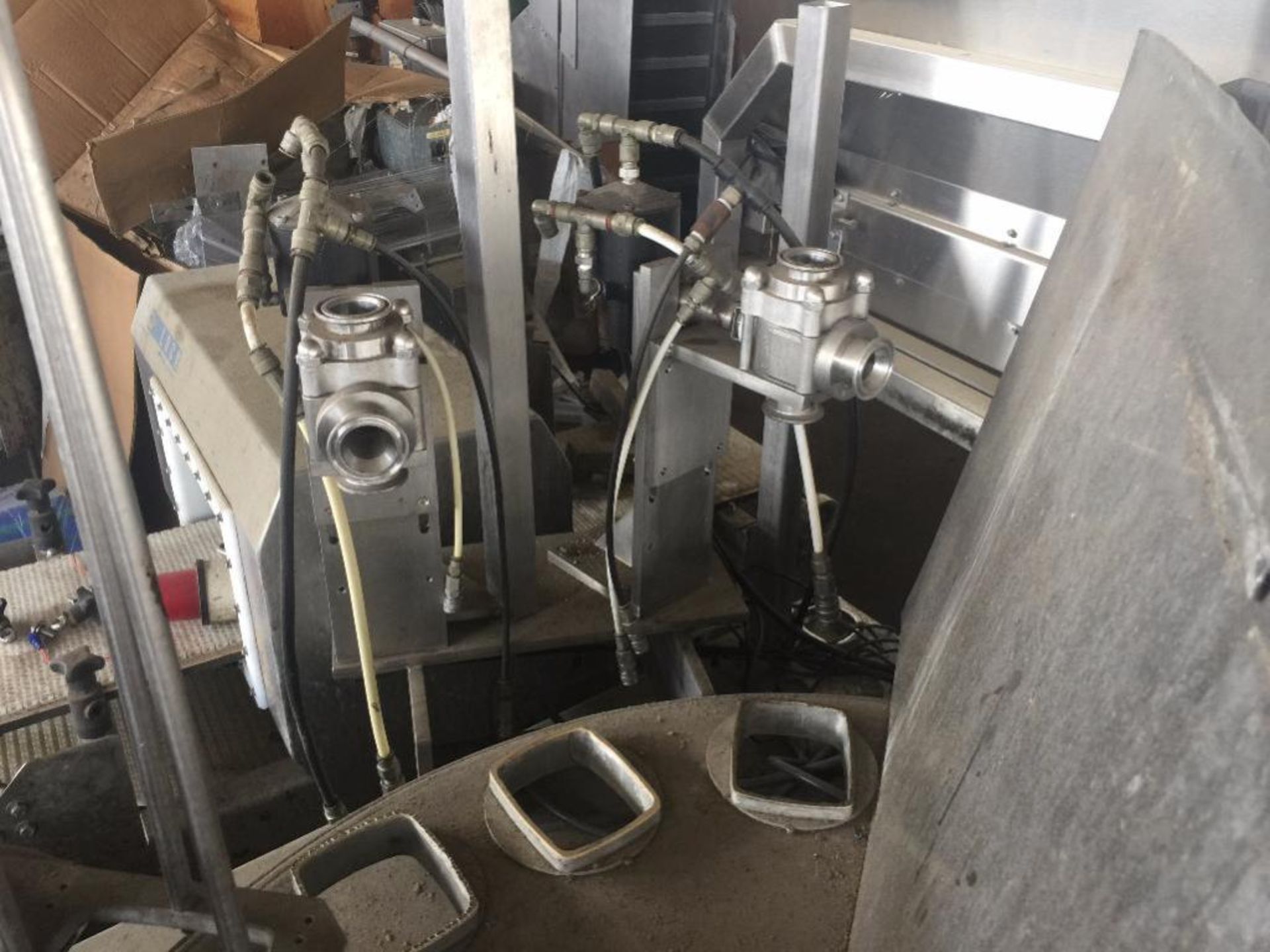 Rotary cup filler/sealer, 16 trays, 8 positions (incomplete) ** Rigging Fee: $ 350 ** (Located in: C - Image 3 of 6