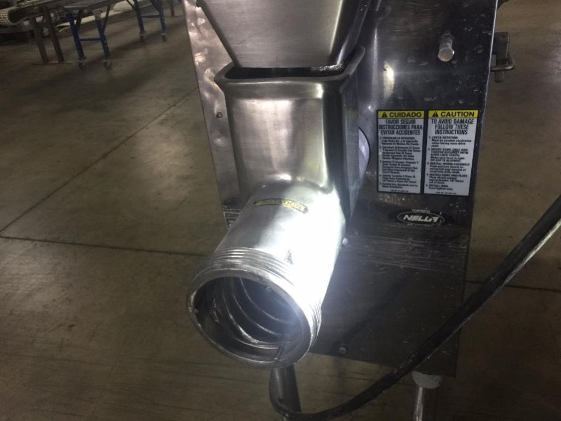 Biro SS grinder, model 346-3-207, s/n 30040, fruit grinder. ** Rigging Fee: $ 250 ** (Located in: Br - Image 2 of 4