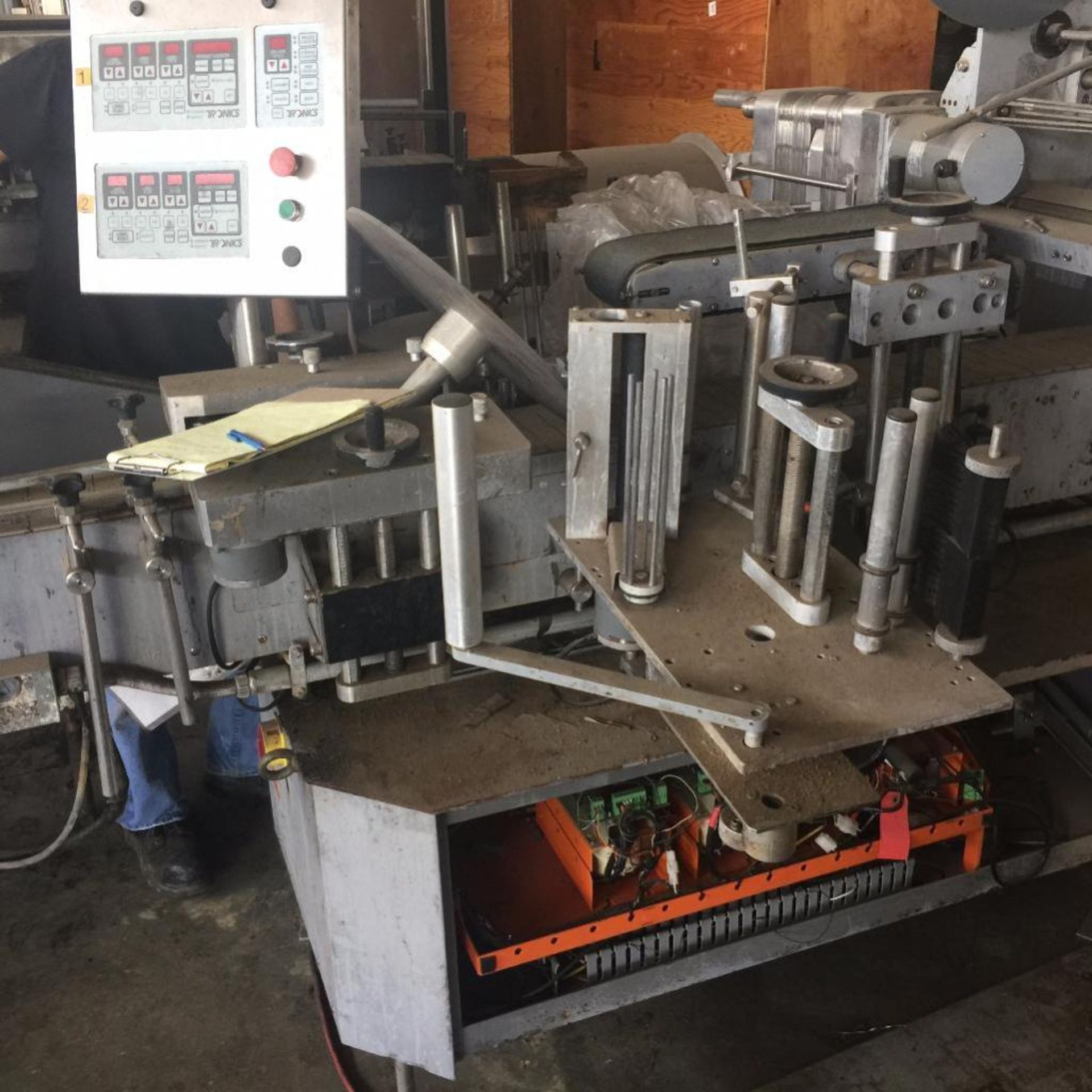 Tronics top and side labeler (incomplete) ** Rigging Fee: $ 250 ** (Located in: College Park, GA)