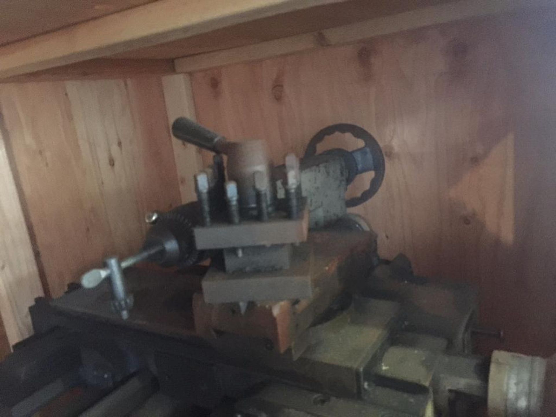 Shenwai gap bed engine lath, 3 jaw chuck, 60 in. bed ** Rigging Fee: $ 600 ** (Located in: College P - Image 7 of 7