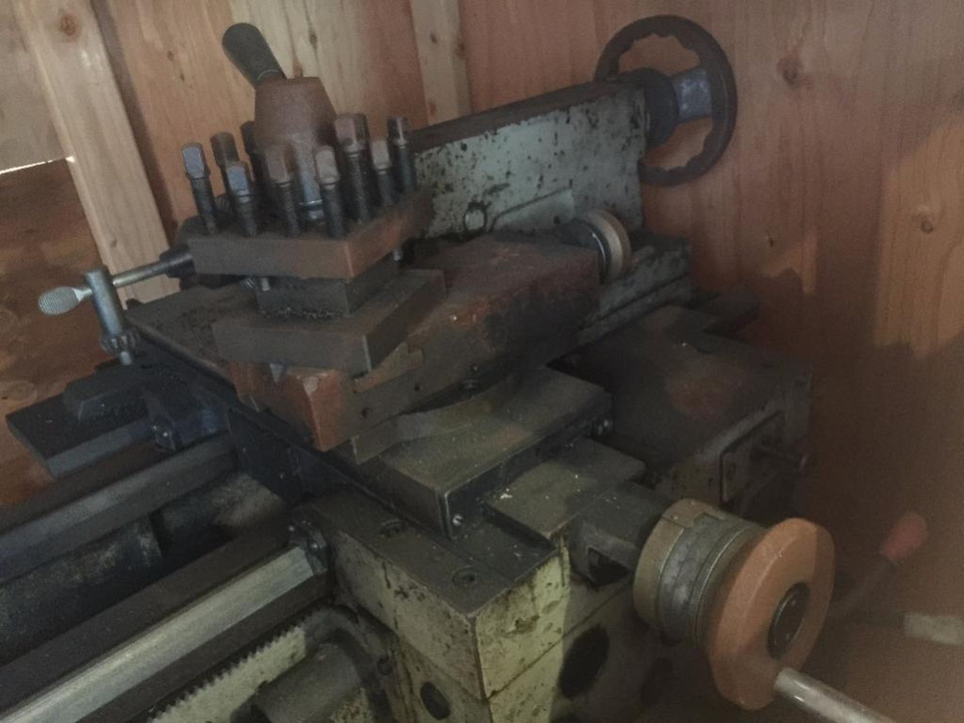 Shenwai gap bed engine lath, 3 jaw chuck, 60 in. bed ** Rigging Fee: $ 600 ** (Located in: College P - Image 2 of 7