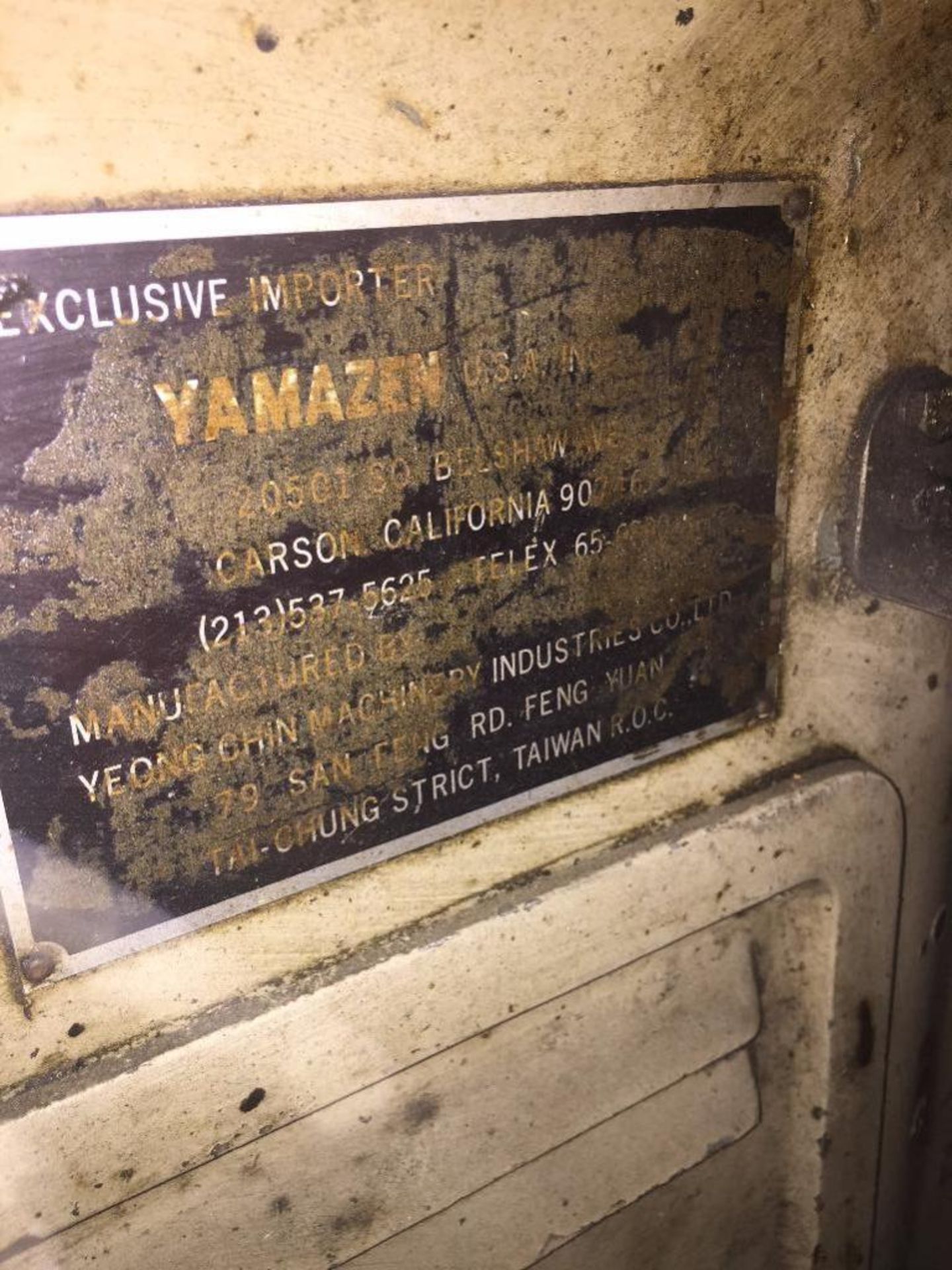 Yamazan milling machine ** Rigging Fee: $ 250 ** (Located in: College Park, GA) - Image 2 of 4