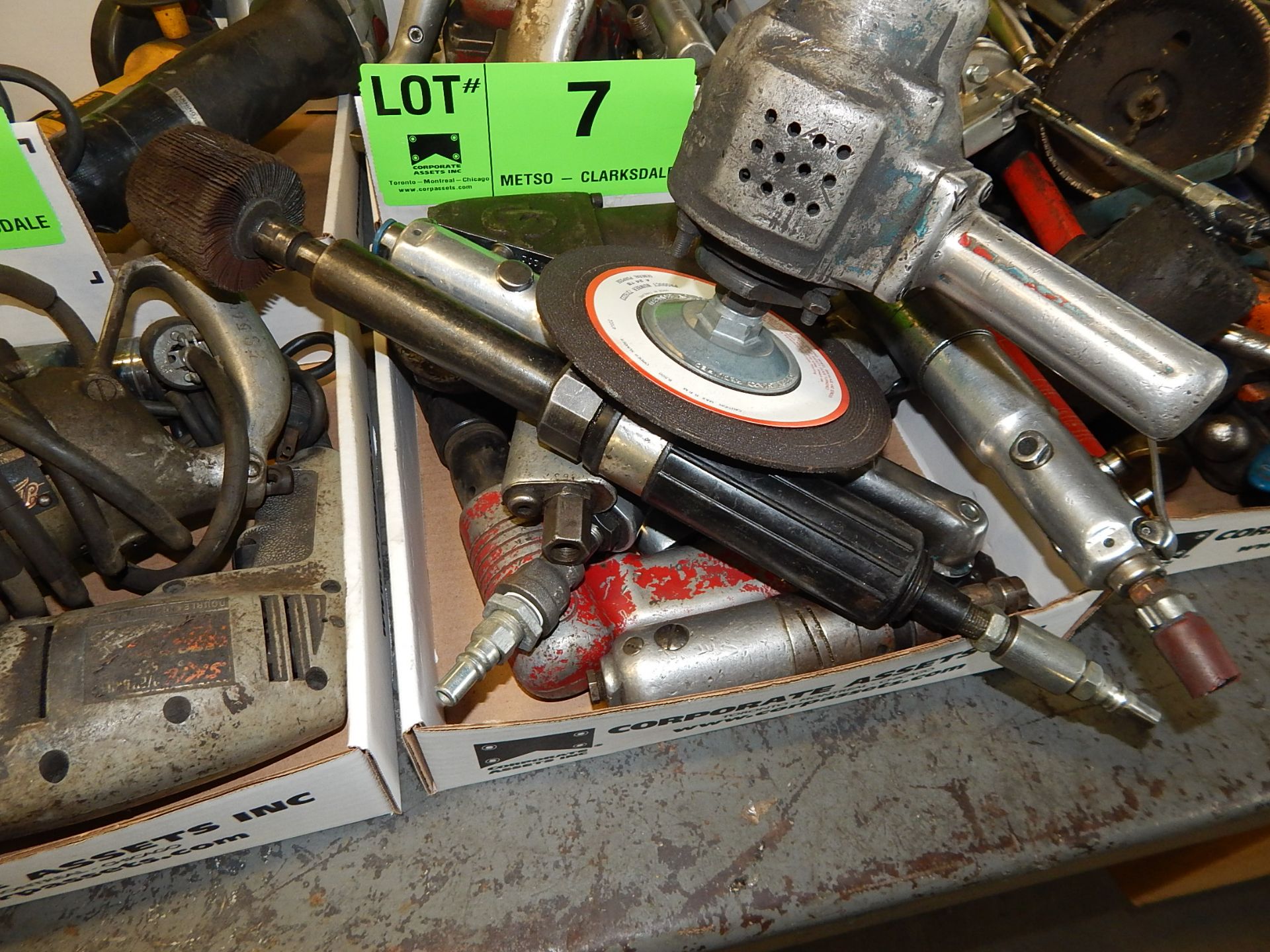 LOT/ PNEUMATIC POWER TOOLS