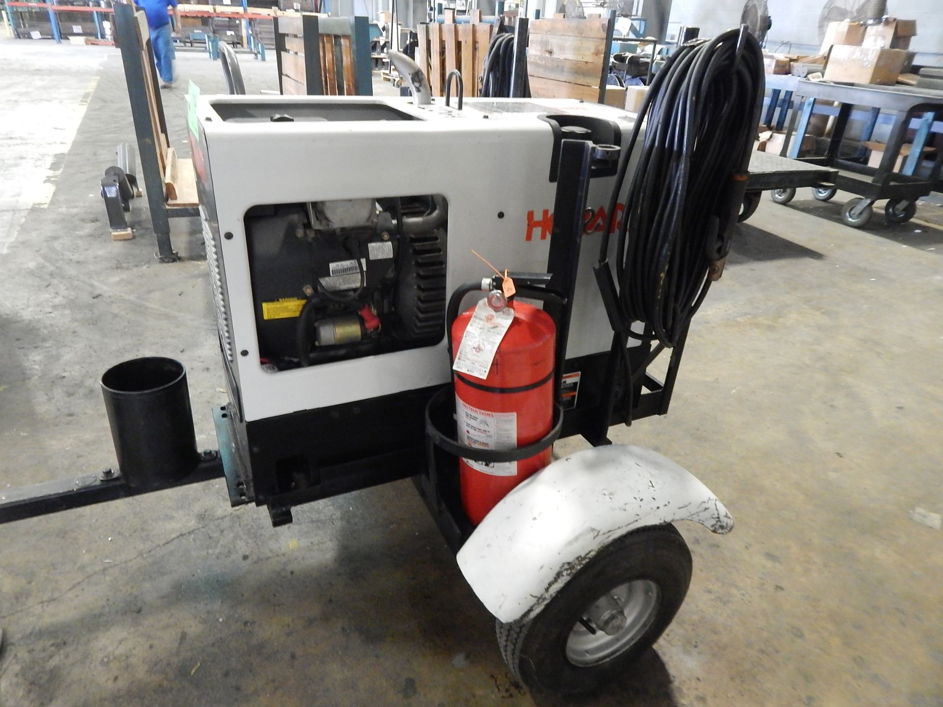 HOBART CHAMPION 10000 GAS POWERED WELDER GENERATOR WITH KOHLER CH20 ROBIN GAS ENGINE, 120/240 - Image 2 of 4