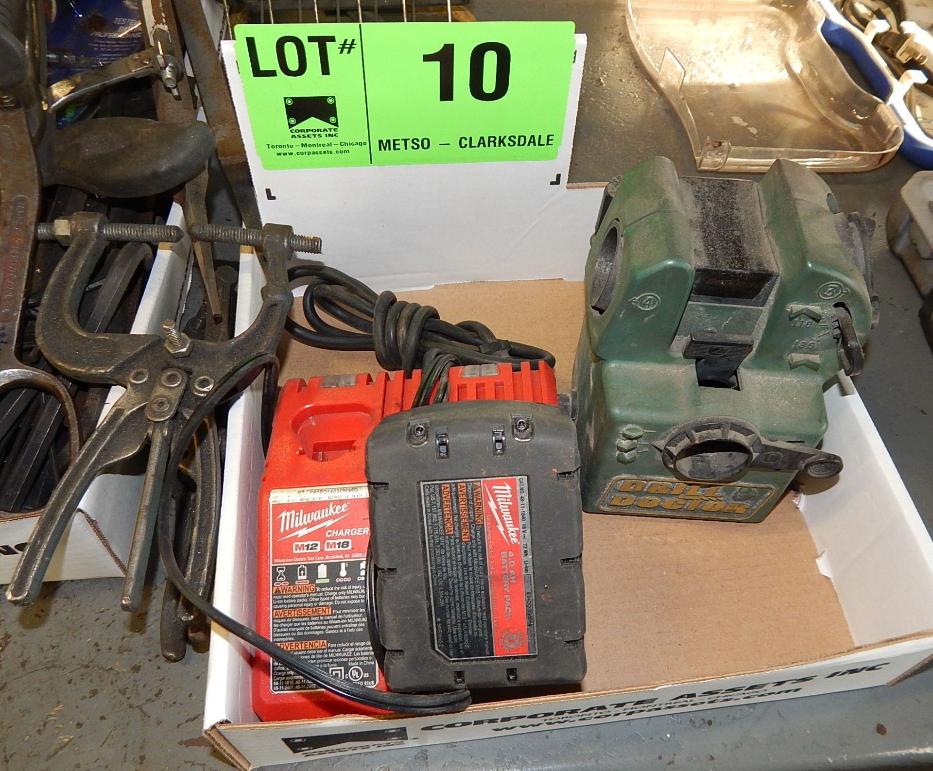 LOT/ DRILL DOCTOR AND CHARGER