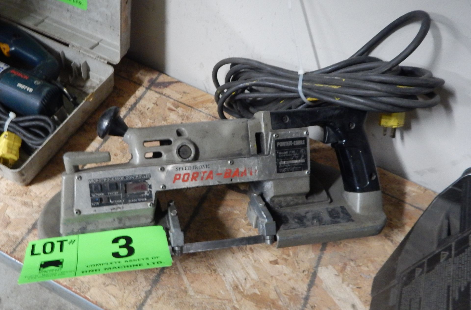 PORTER CABLE PORTABLE BAND SAW