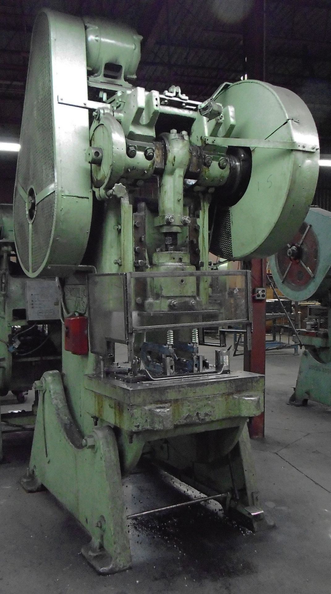 BROWN BOGGS 17LS OBI PUNCH PRESS WITH 60 TON CAPACITY, 5" STROKE, 3" RAM ADJUSTMENT, APPROX 85 SPM