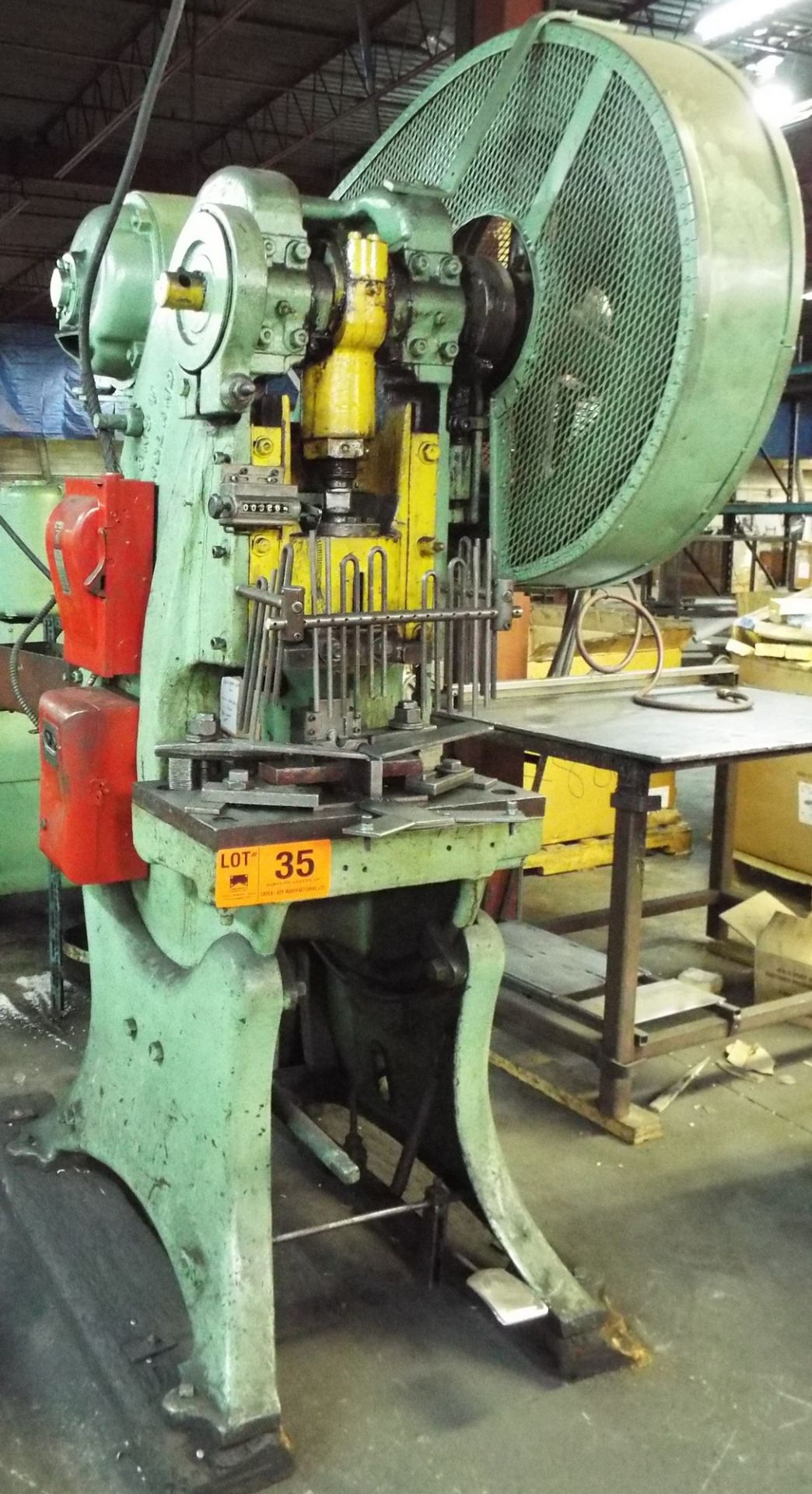 MFG. UNKNOWN OBI PUNCH PRESS S/N: N/A (CI)